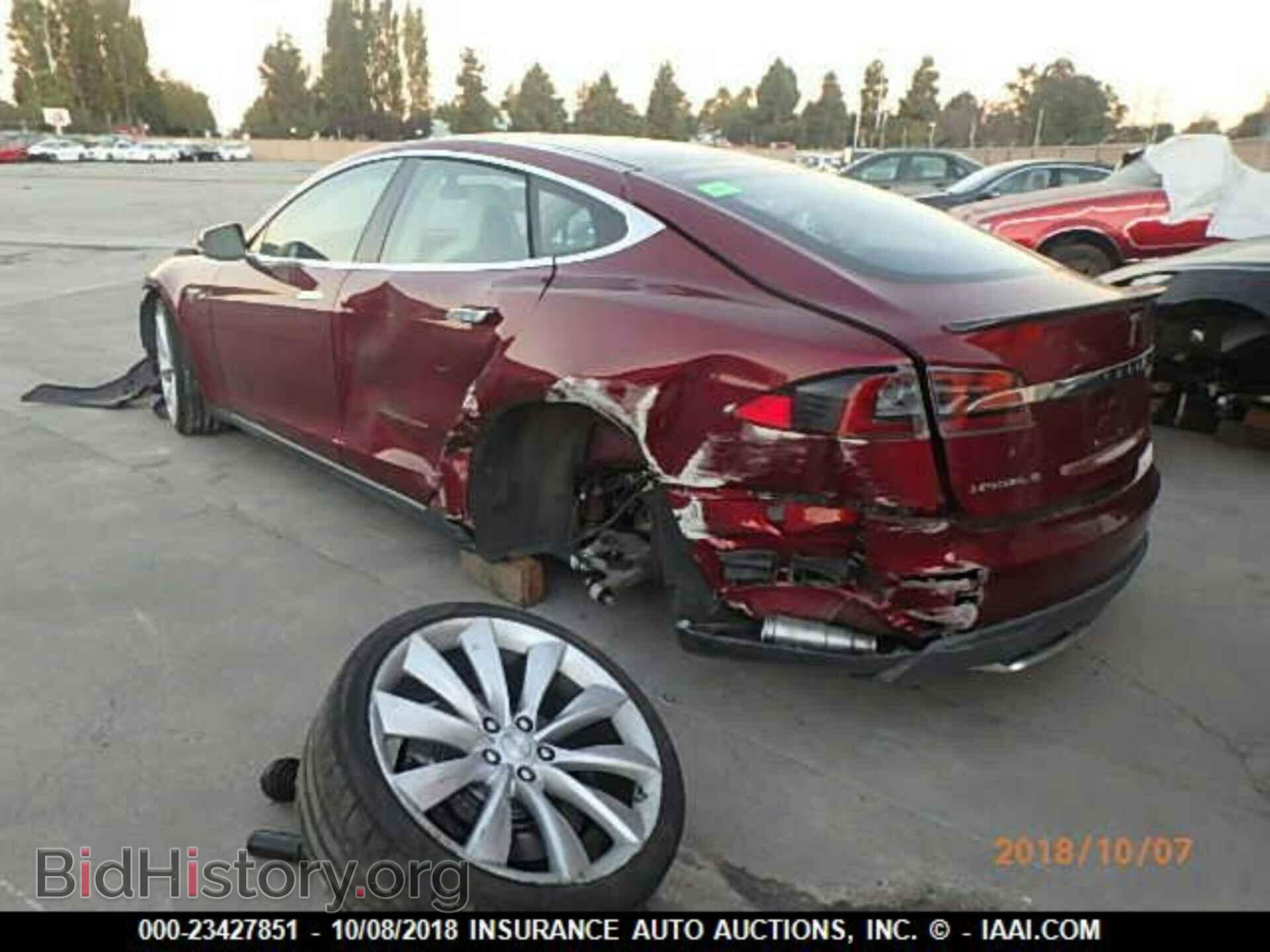 2012 TESLA MODEL S - VIN: 5YJSA1DP9CFS00920 - Фото 3