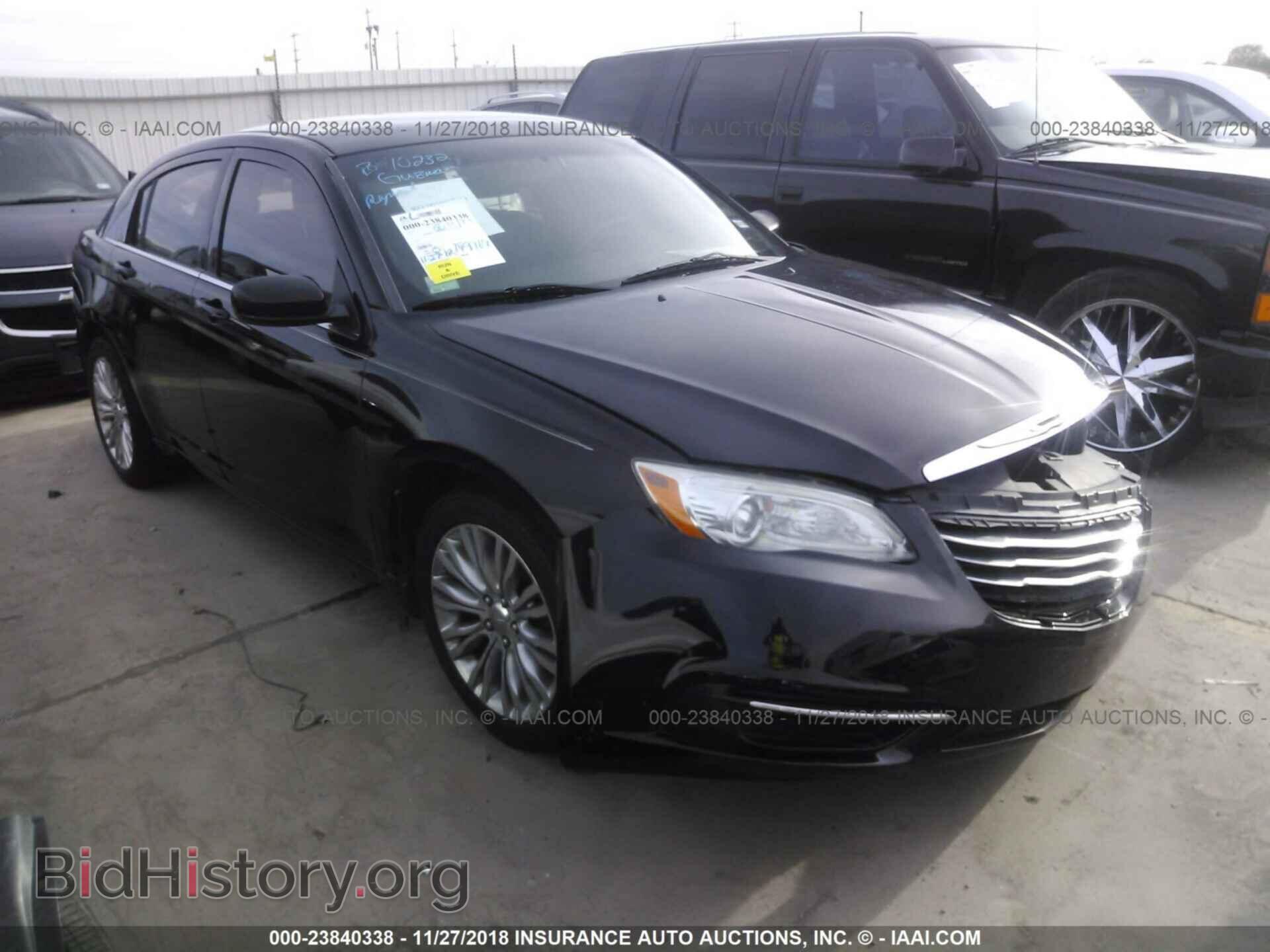Photo 1C3CCBAB4CN138345 - CHRYSLER 200 2012