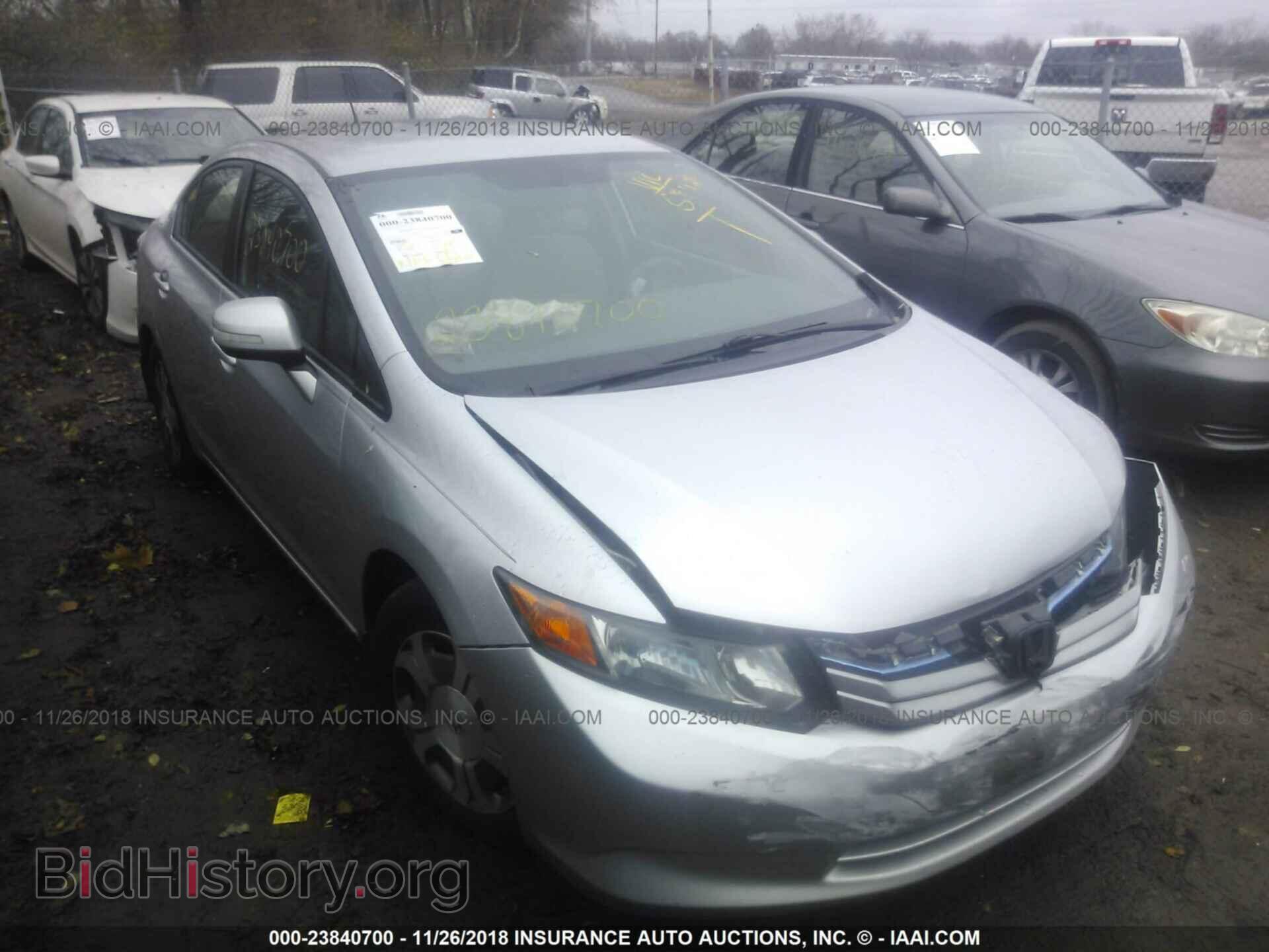 Фотография JHMFB4F24CS002099 - HONDA CIVIC 2012