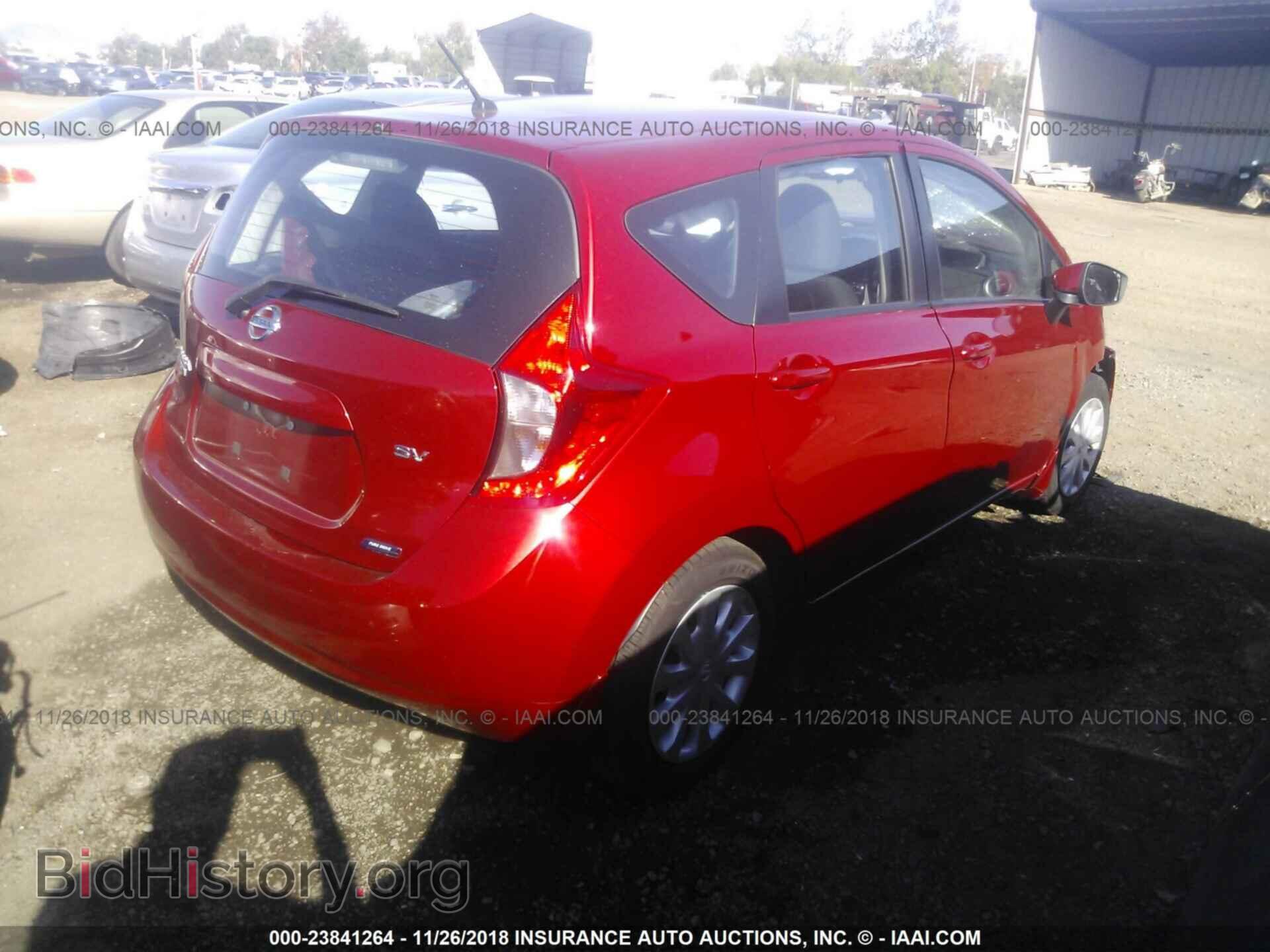 2015 Nissan Versa note - VIN: 3N1CE2CP8FL377595 - Фото 4
