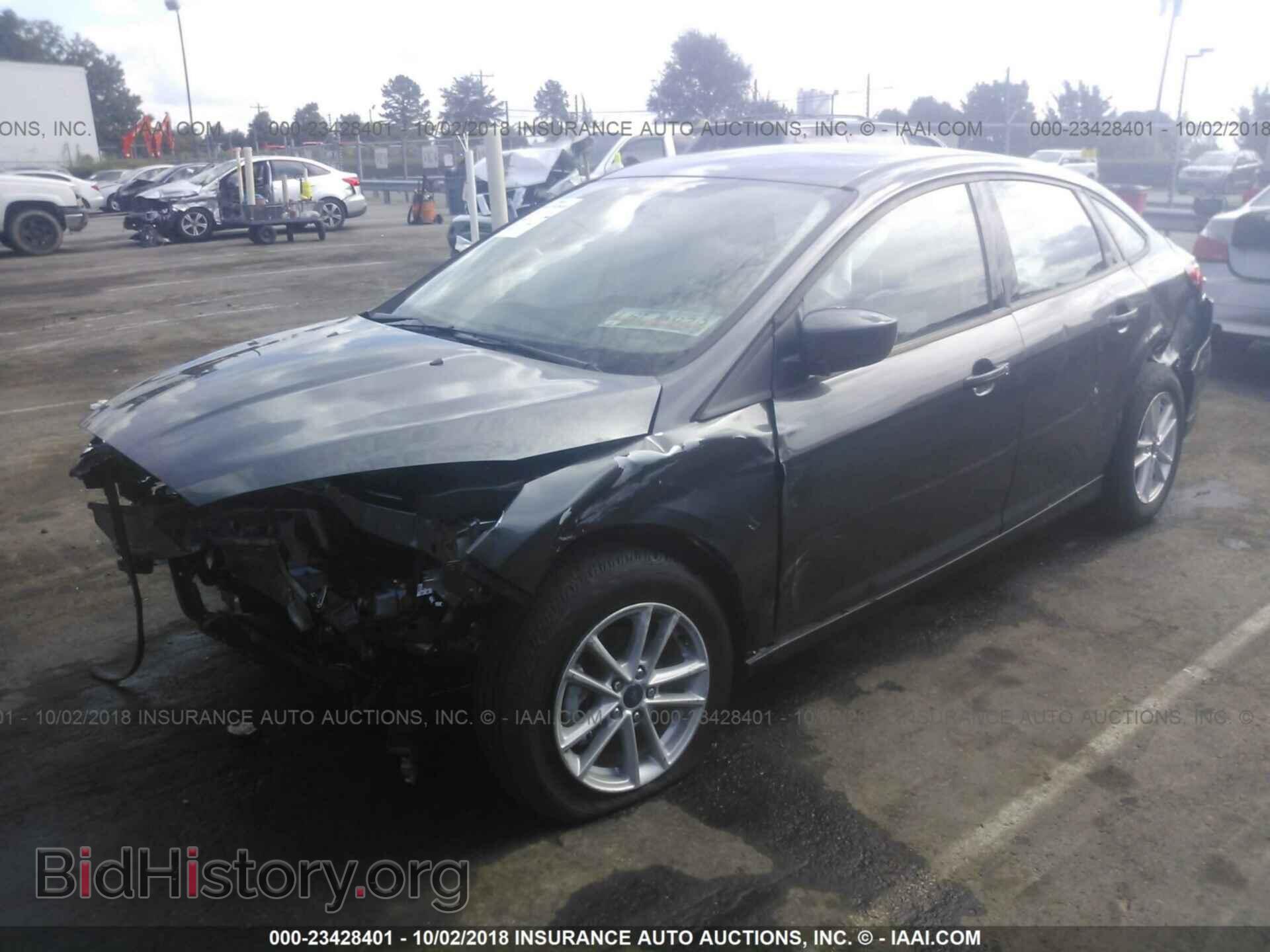 2018 FORD FOCUS - VIN: 1FADP3F25JL201311 - Фото 2