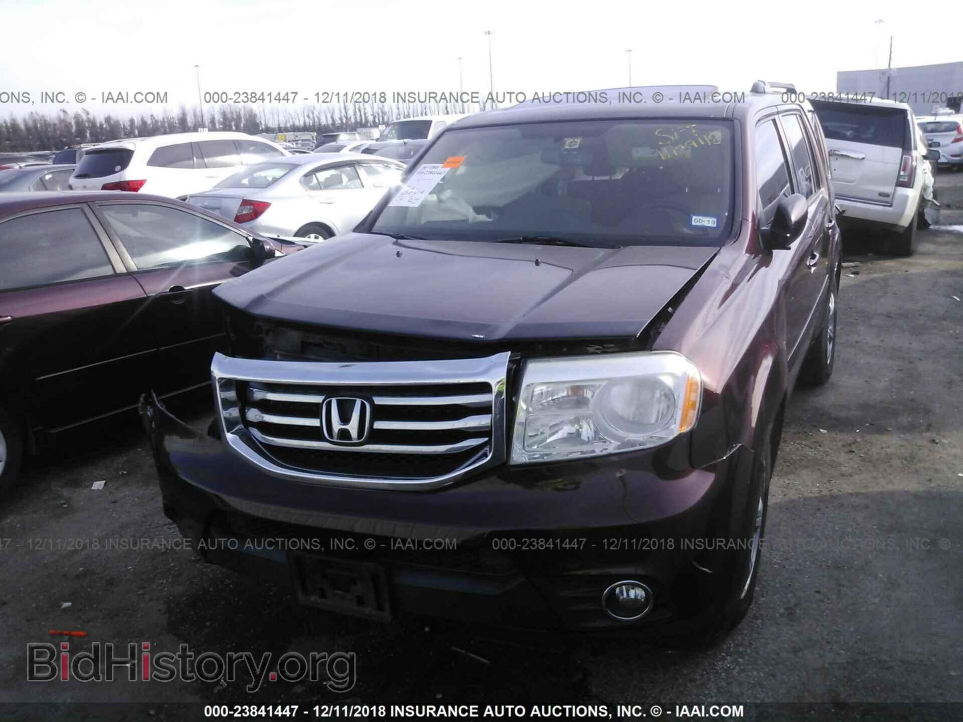 2013 HONDA PILOT - VIN: 5FNYF3H51DB011597 - Фото 2