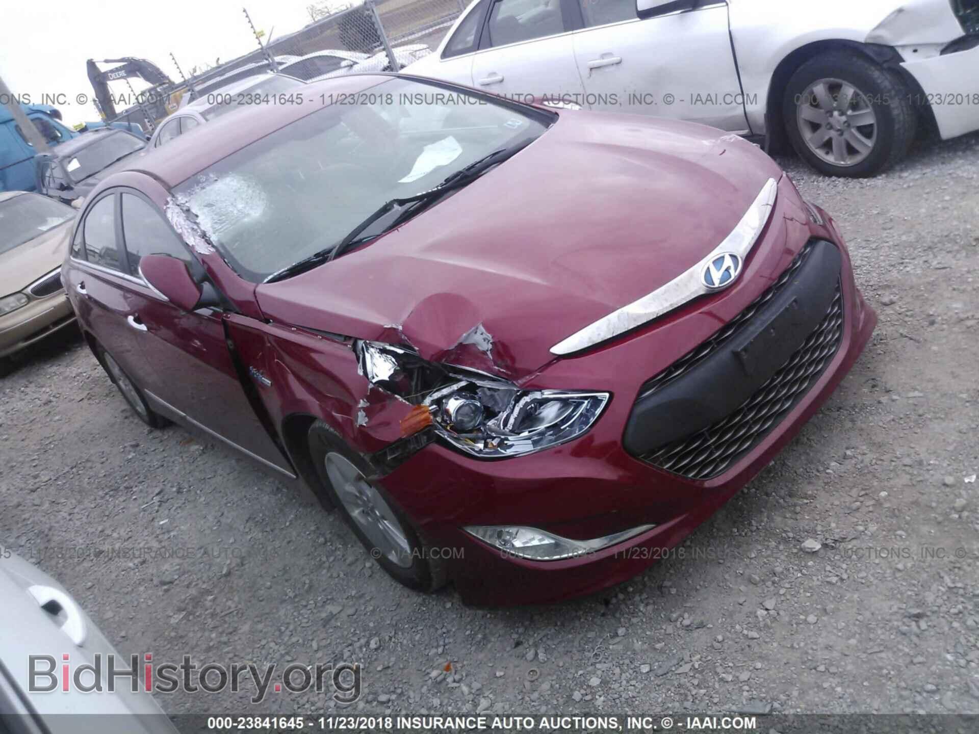 Фотография KMHEC4A48CA059345 - Hyundai Sonata 2012