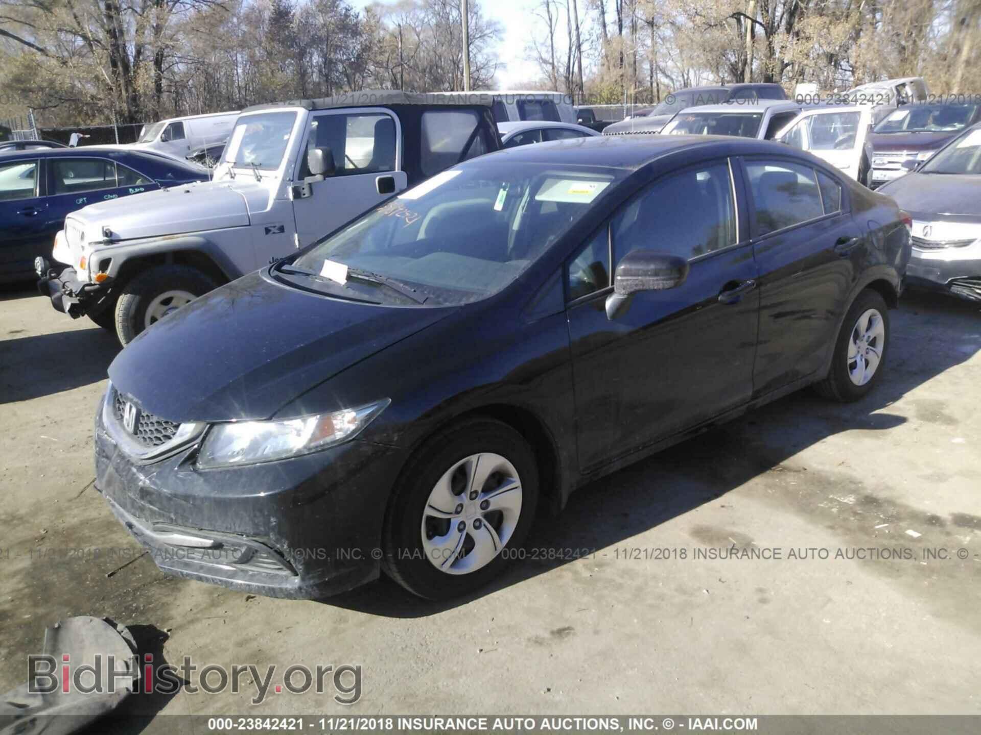 2014 HONDA CIVIC - VIN: 19XFB2F56EE009786 - Photo 2