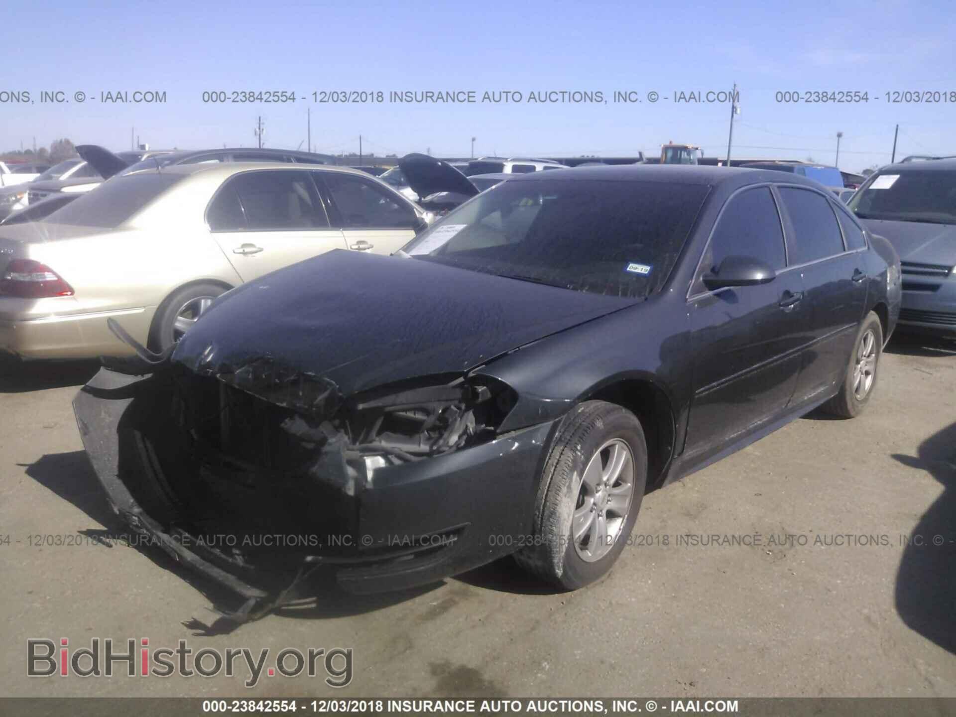 2012 CHEVROLET IMPALA - VIN: 2G1WF5E34C1287904 - Фото 2