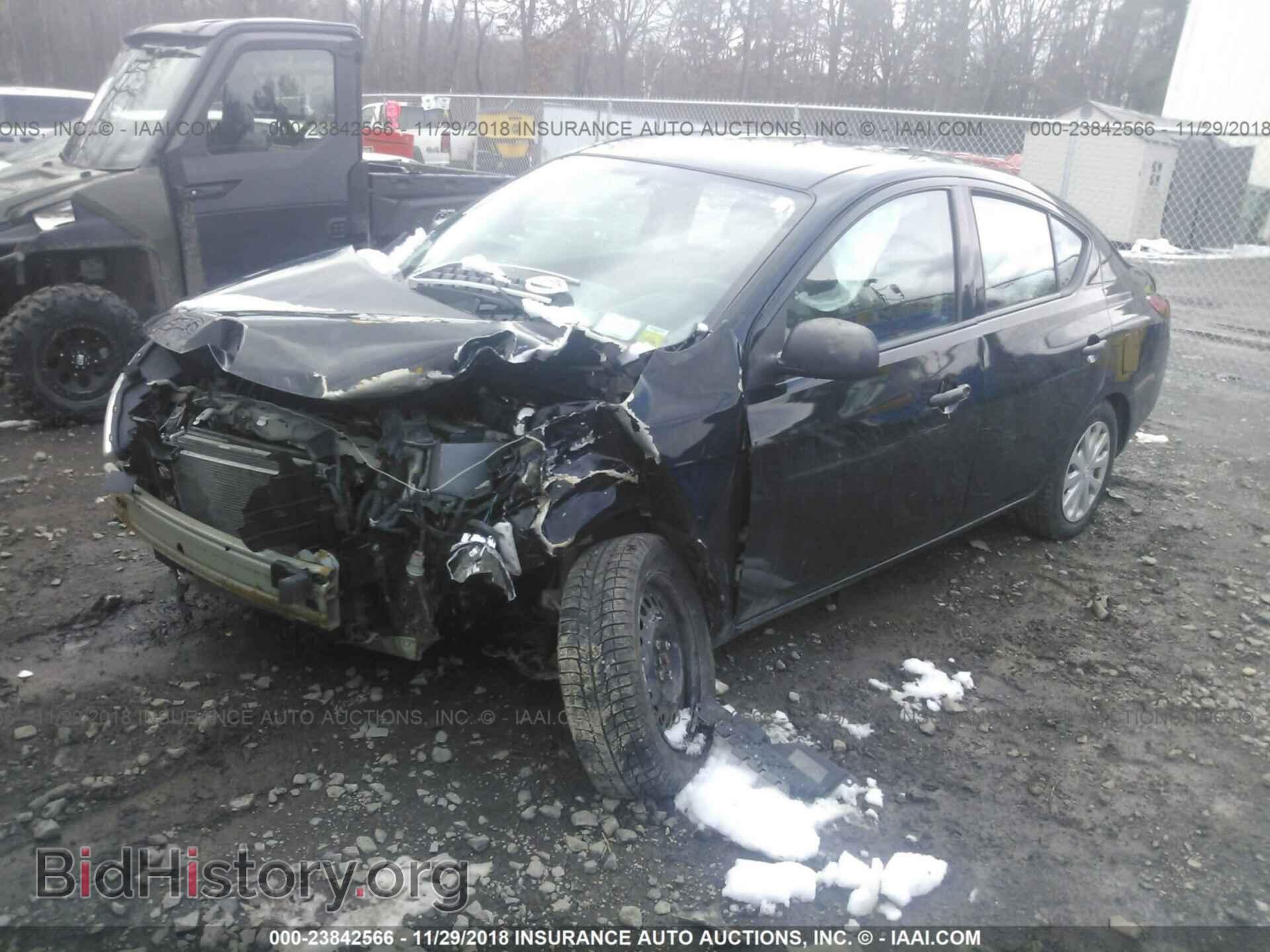 2013 Nissan Versa - VIN: 3N1CN7AP6DL868504 - Фото 2