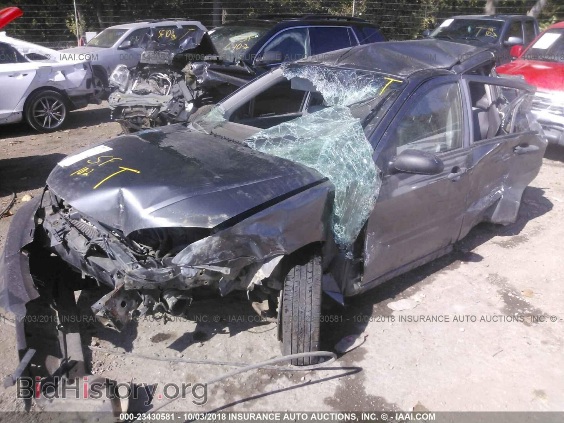 2007 FORD FOCUS - VIN: 1FAHP34N77W361065 - Фото 2
