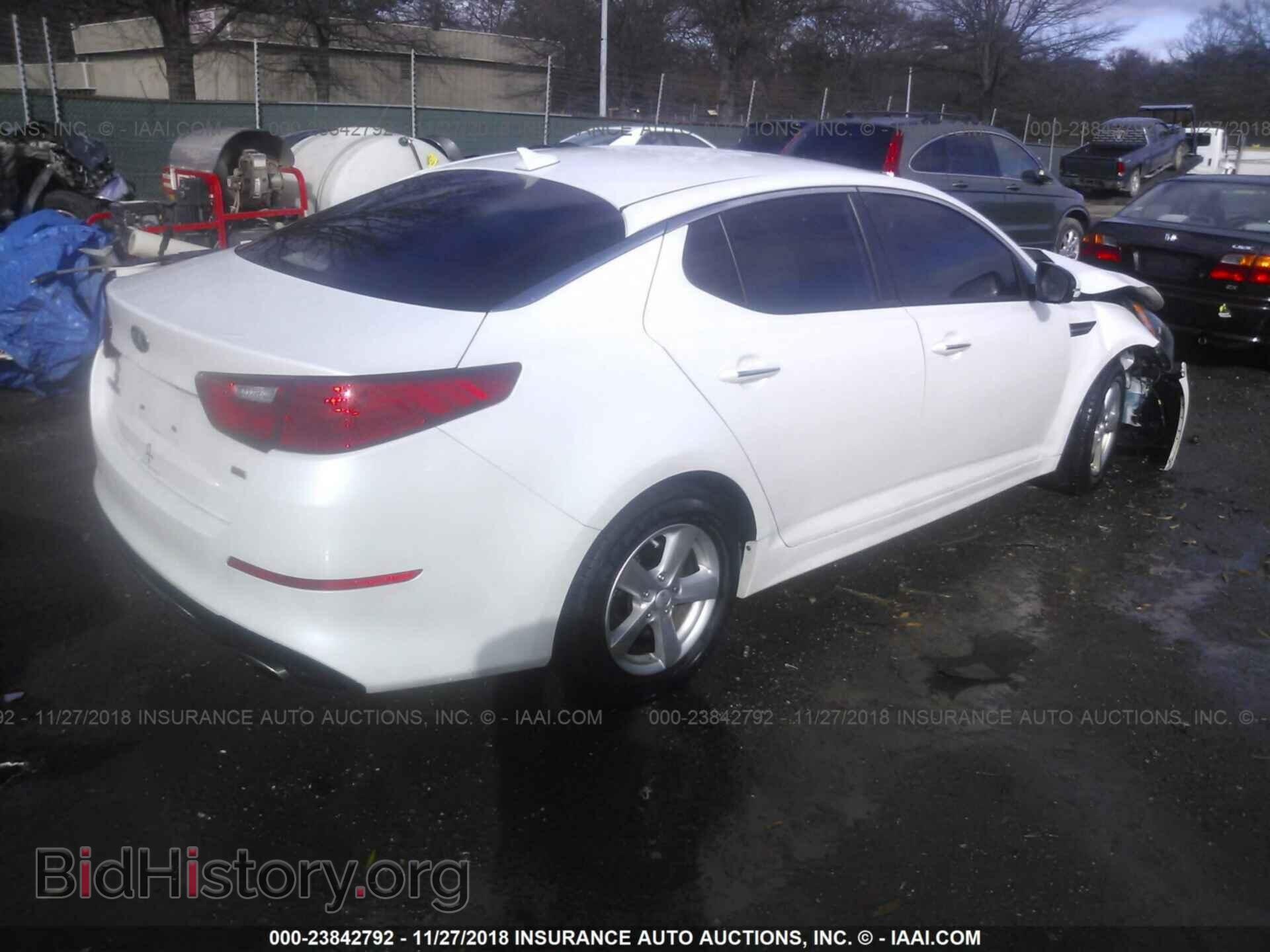 2014 KIA OPTIMA - VIN: KNAGM4A71E5454464 - Фото 4