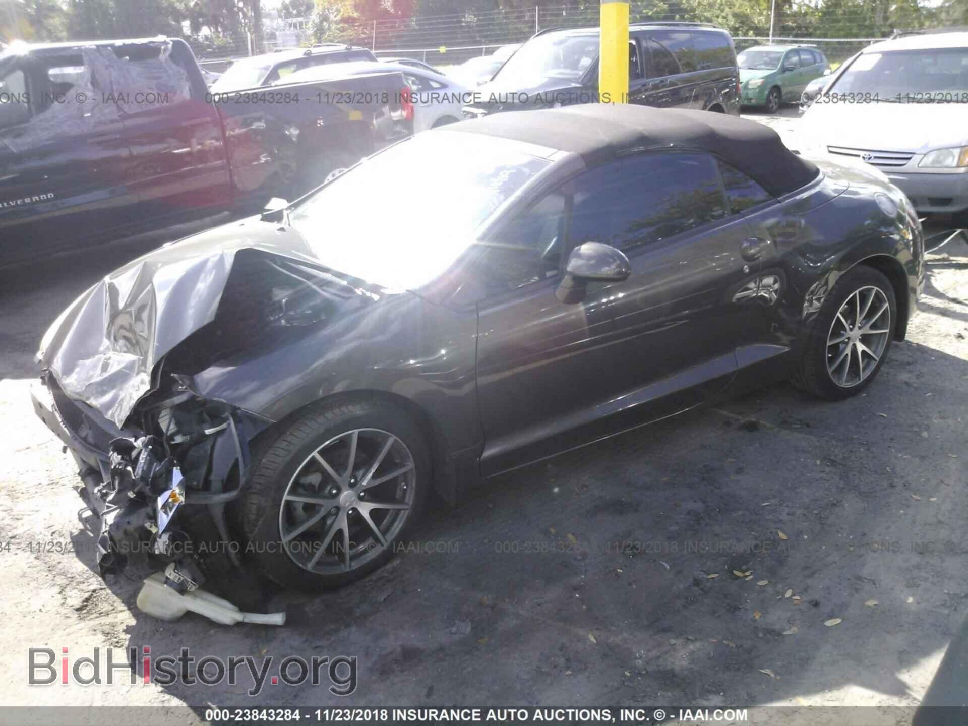 2011 MITSUBISHI ECLIPSE - VIN: 4A37L5EF8BE002209 - Photo 2