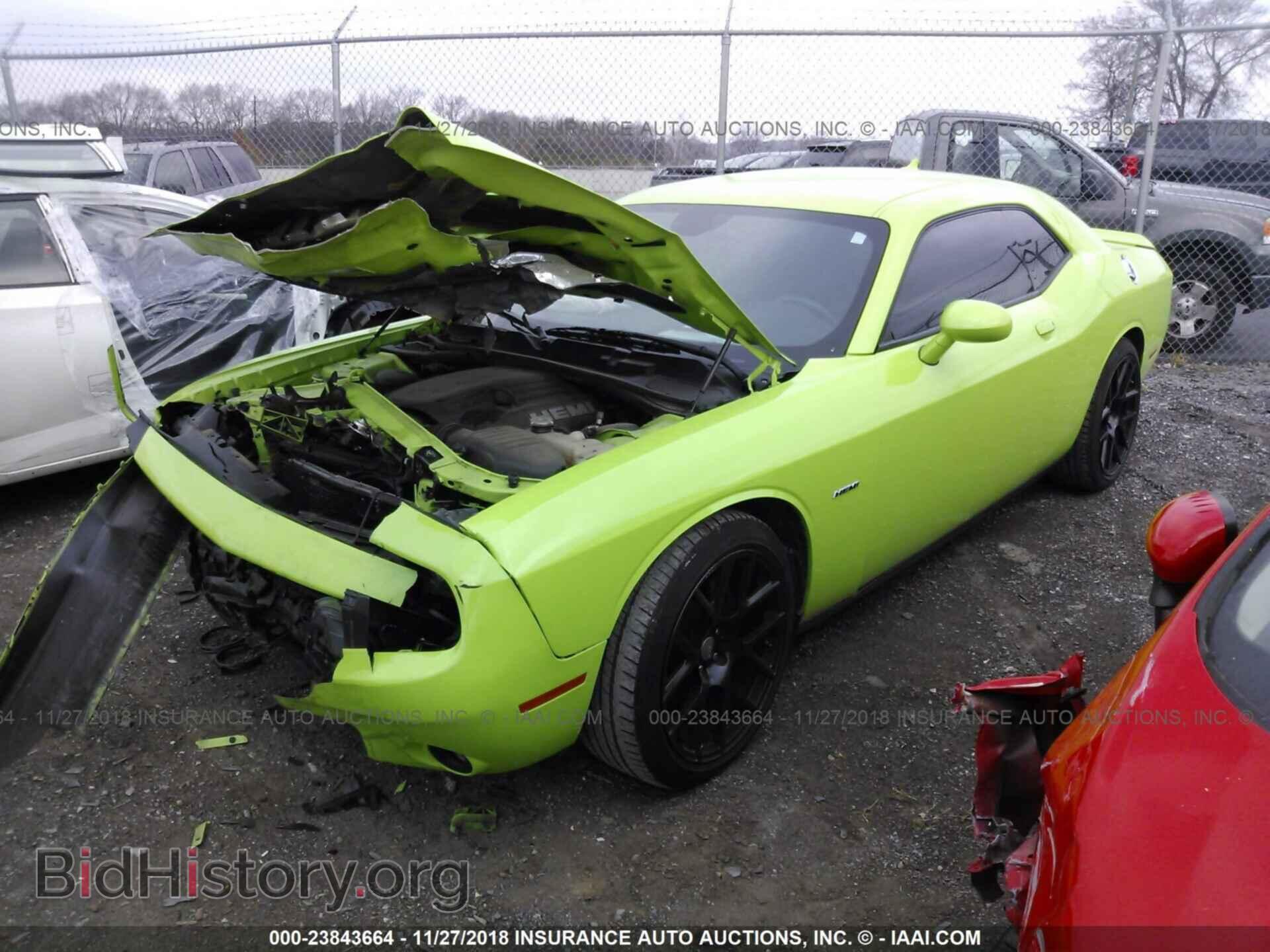 2015 DODGE CHALLENGER - VIN: 2C3CDZBT9FH889211 - Фото 2
