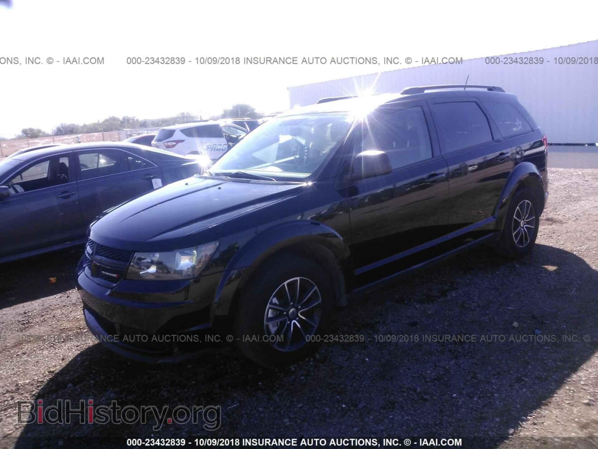 2018 DODGE JOURNEY - VIN: 3C4PDCAB4JT243674 - Фото 2