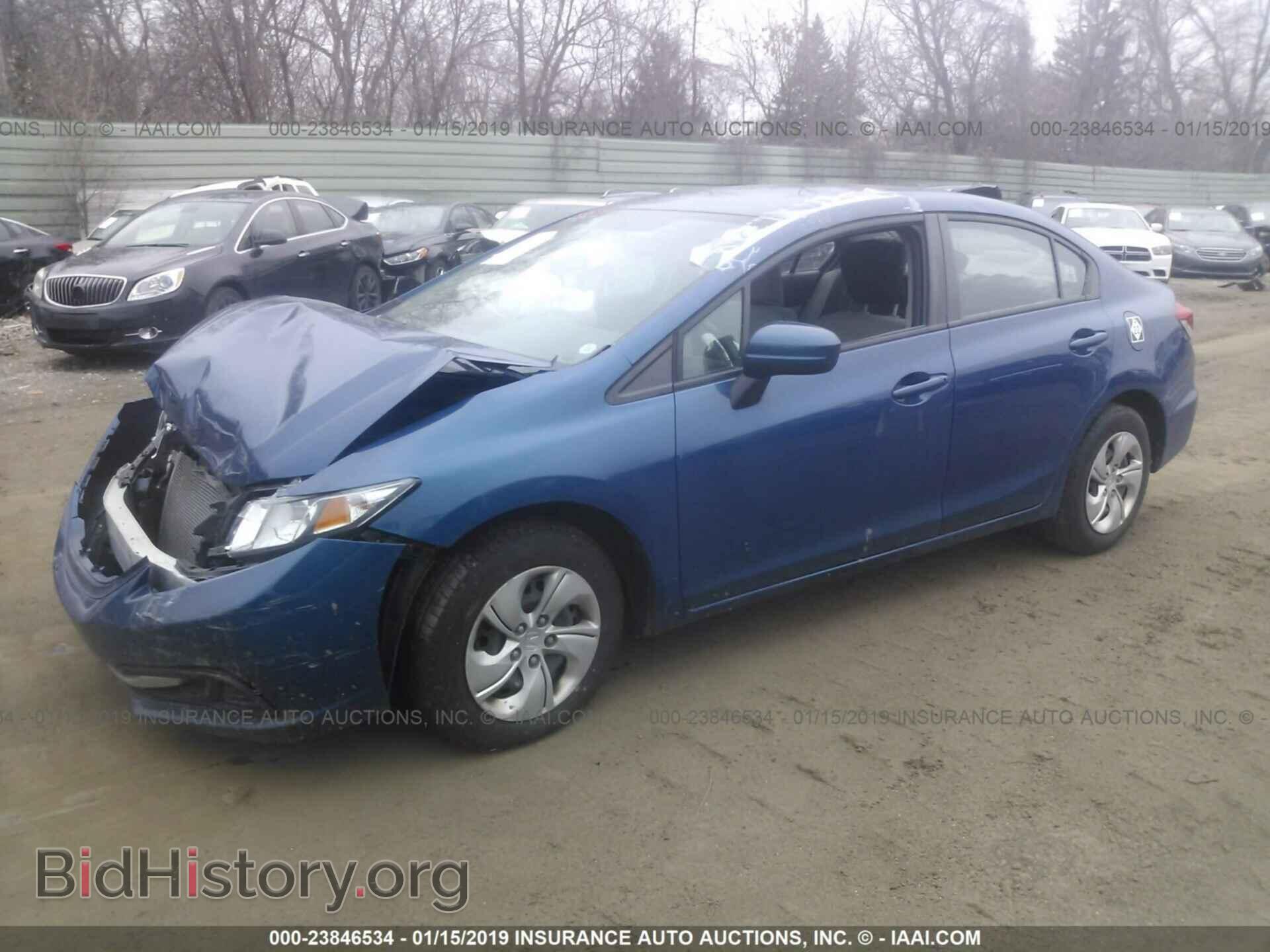 2014 HONDA CIVIC - VIN: 19XFB2F52EE053199 - Фото 2