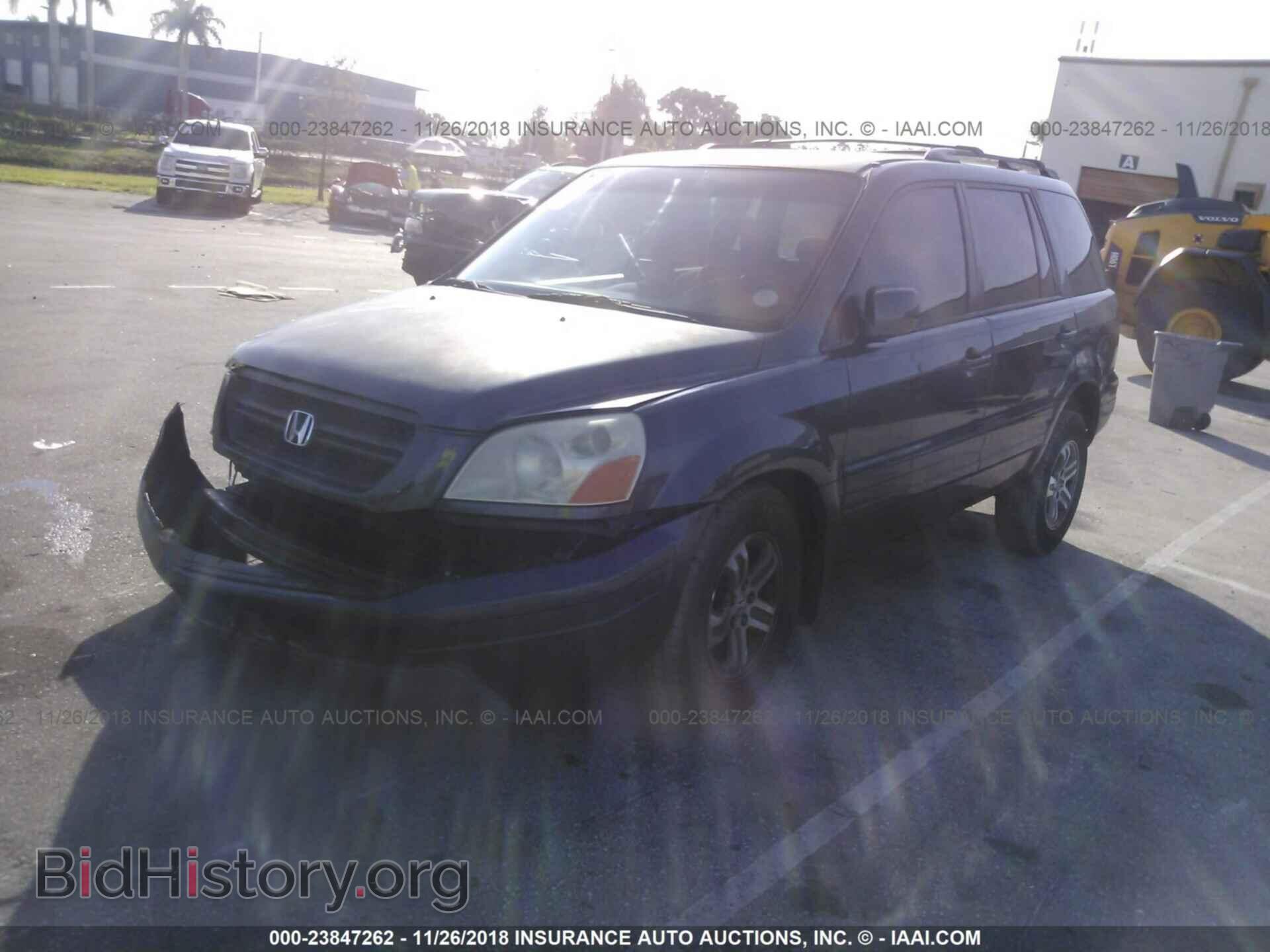 2005 HONDA PILOT - VIN: 5FNYF18435B015518 - Фото 2