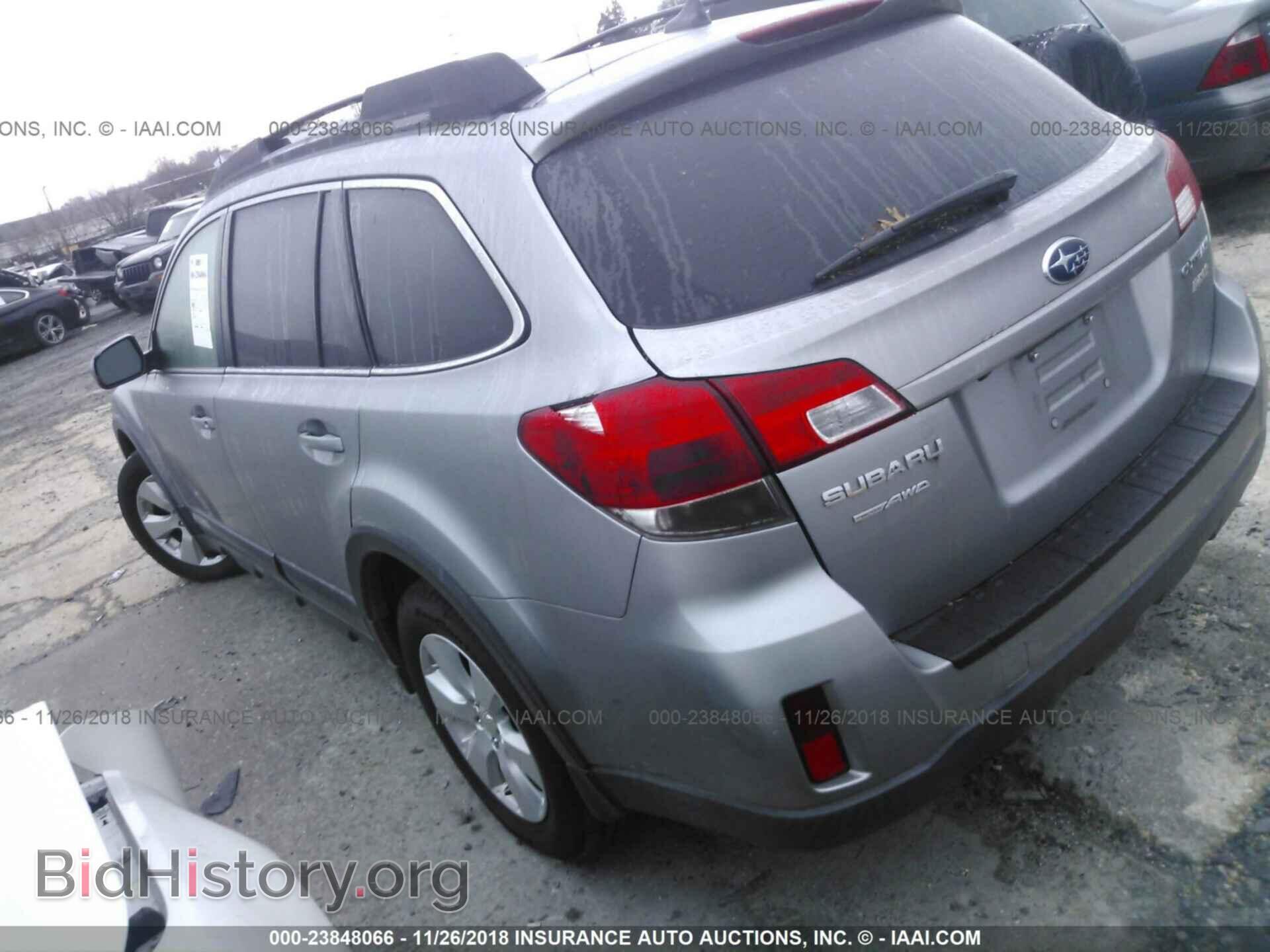 2011 SUBARU OUTBACK - VIN: 4S4BRBKC0B3407878 - Фото 3