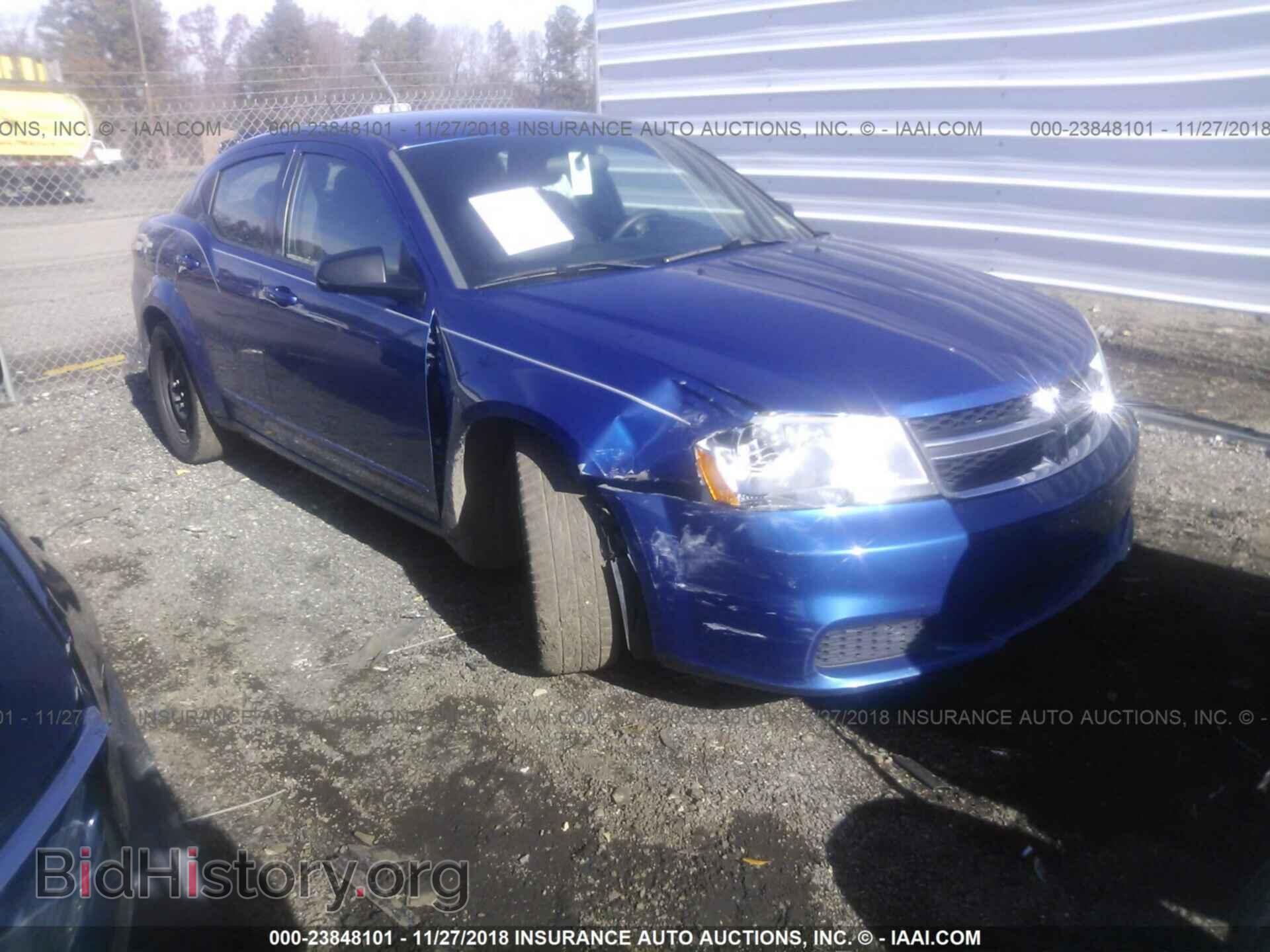 Photo 1C3CDZAG0CN309366 - DODGE AVENGER 2012