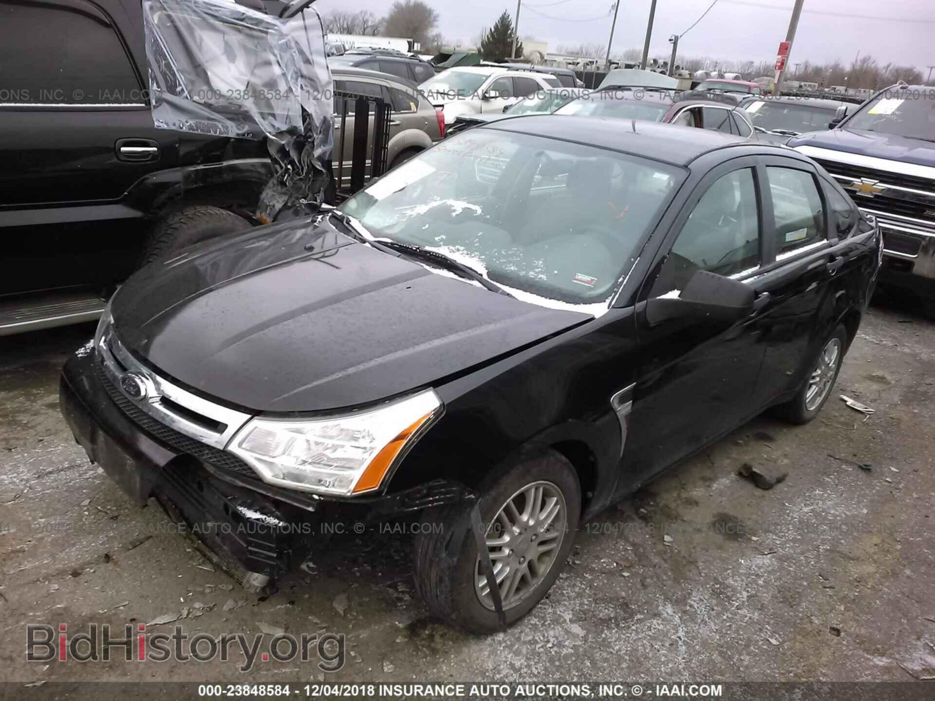 2008 FORD FOCUS - VIN: 1FAHP35N78W222425 - Фото 2