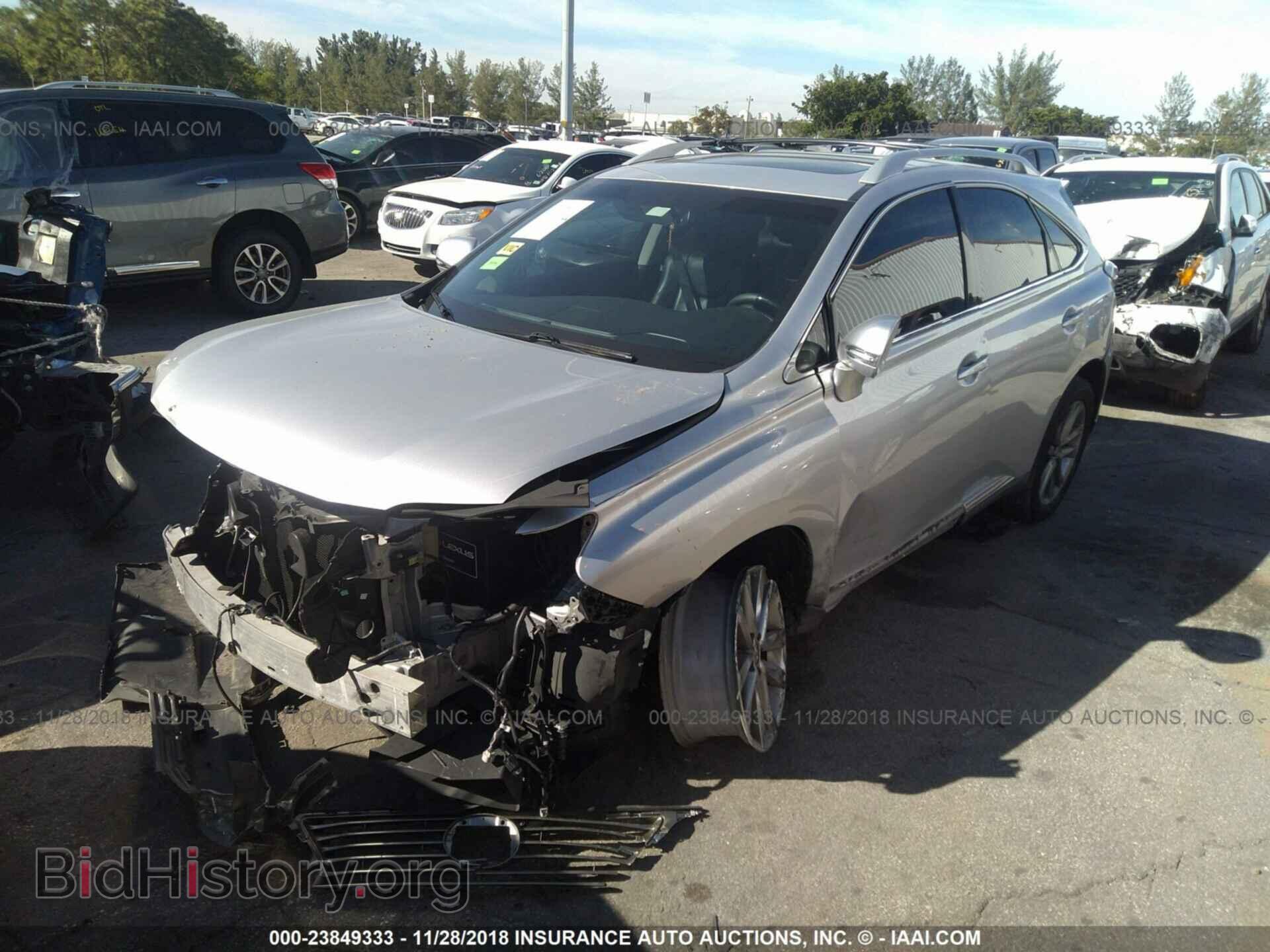 2014 LEXUS RX - VIN: 2T2ZK1BAXEC144077 - Фото 2