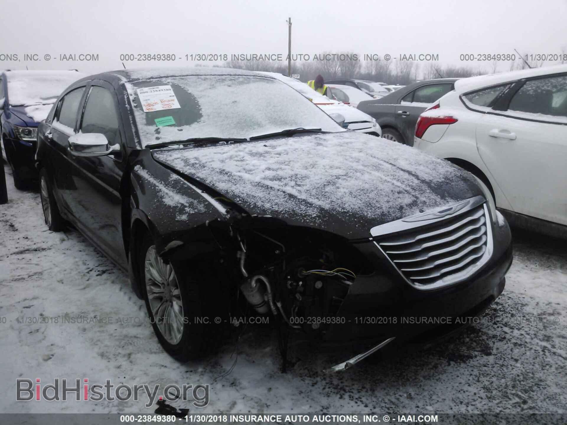 Фотография 1C3CCBCB7CN308498 - CHRYSLER 200 2012