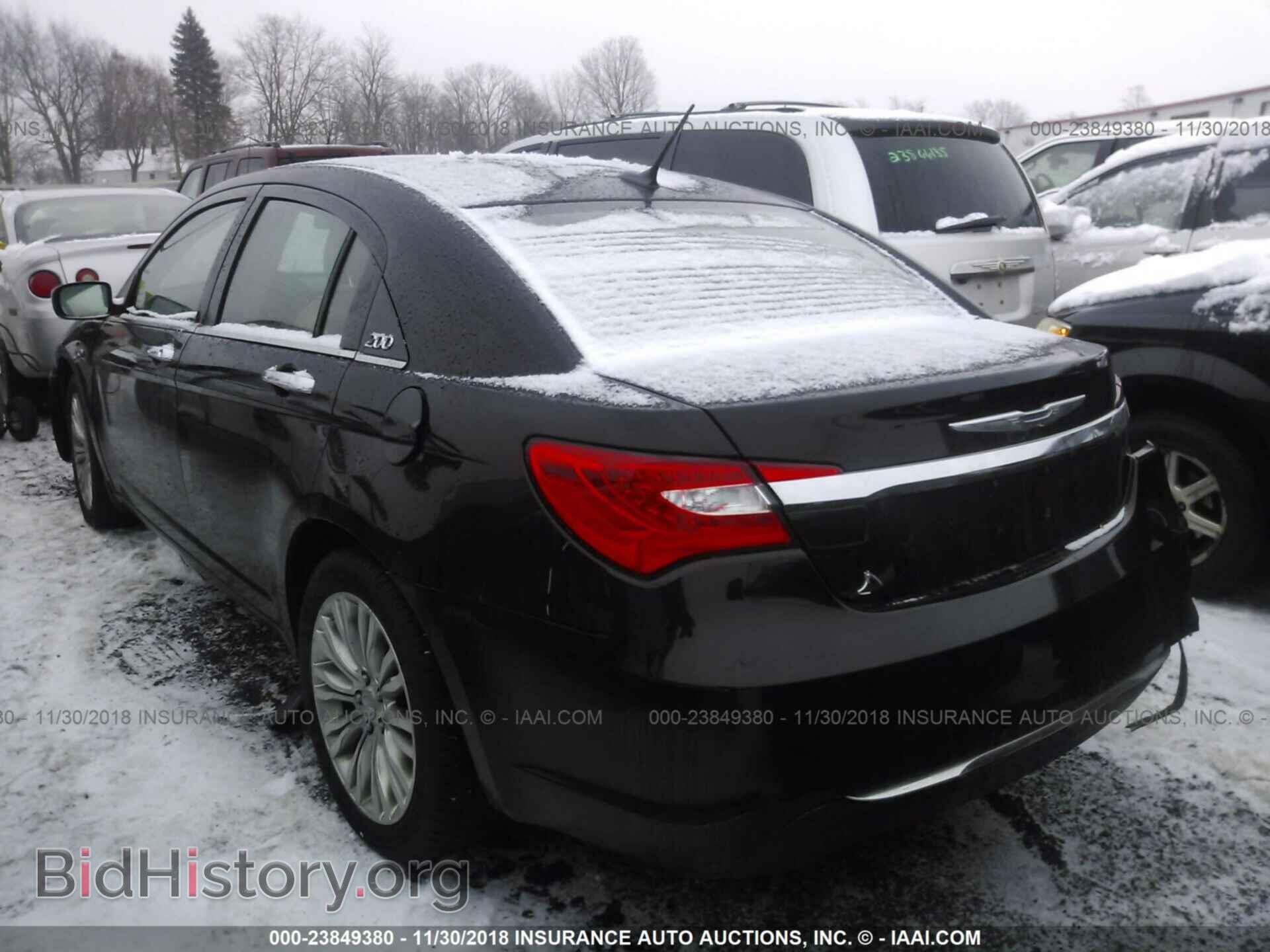 2012 CHRYSLER 200 - VIN: 1C3CCBCB7CN308498 - Фото 3