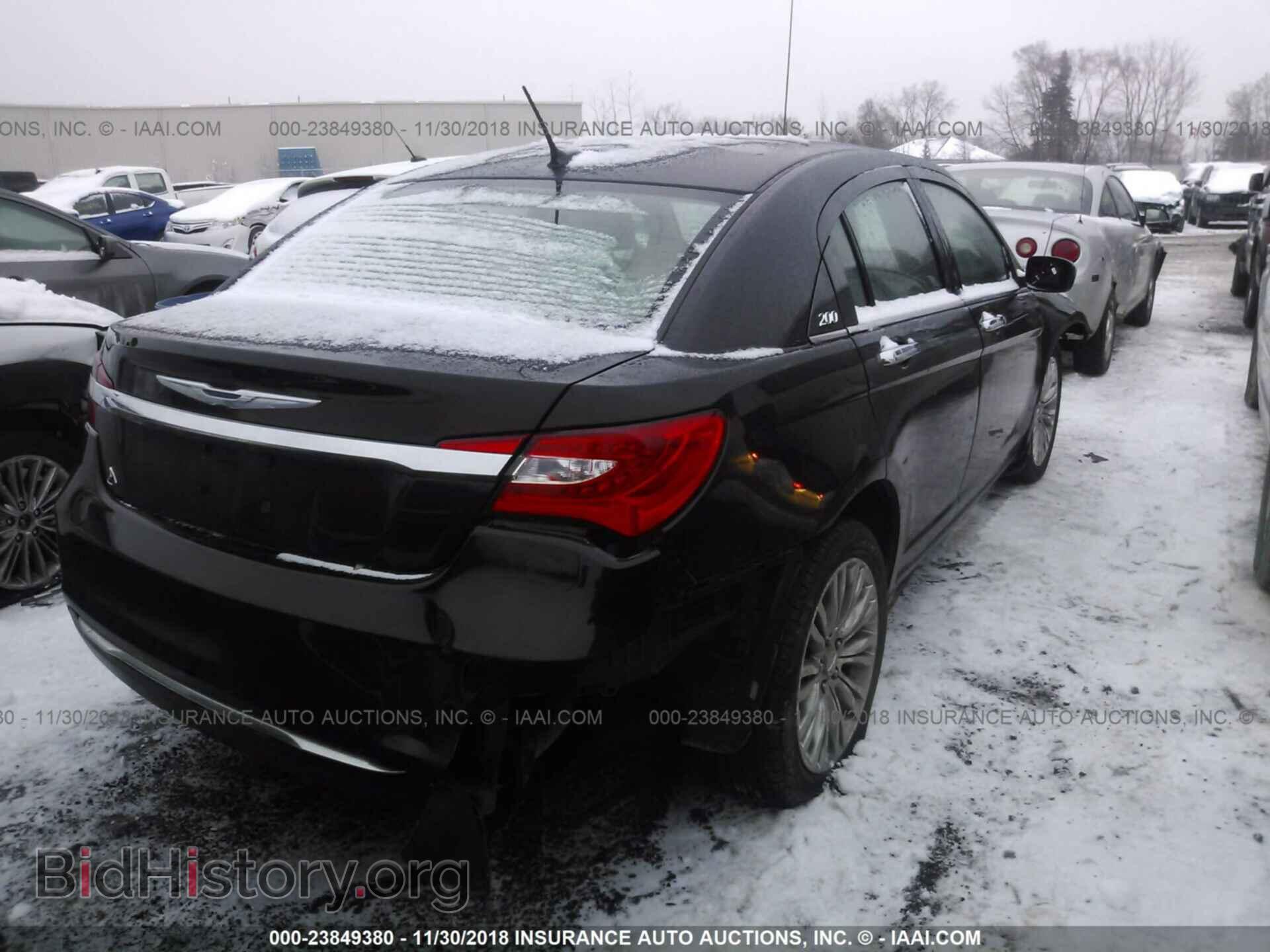 2012 CHRYSLER 200 - VIN: 1C3CCBCB7CN308498 - Фото 4