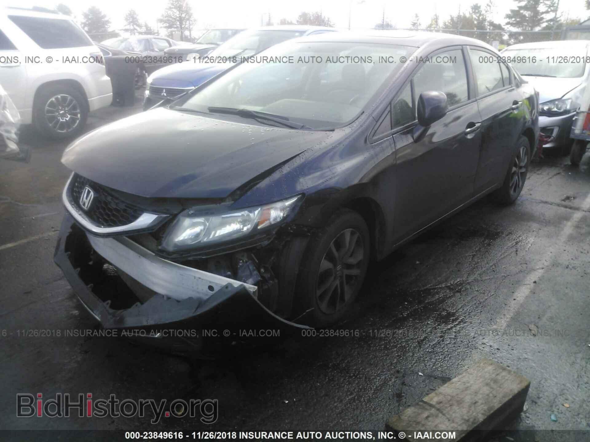 2013 HONDA CIVIC - VIN: 19XFB2F86DE081418 - Фото 2