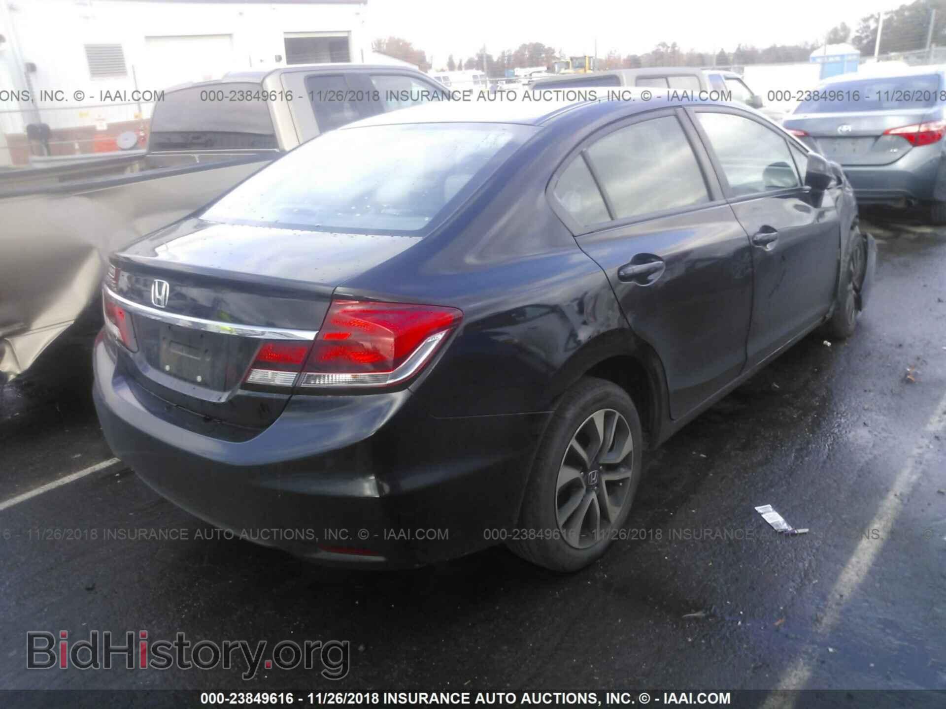 2013 HONDA CIVIC - VIN: 19XFB2F86DE081418 - Фото 4