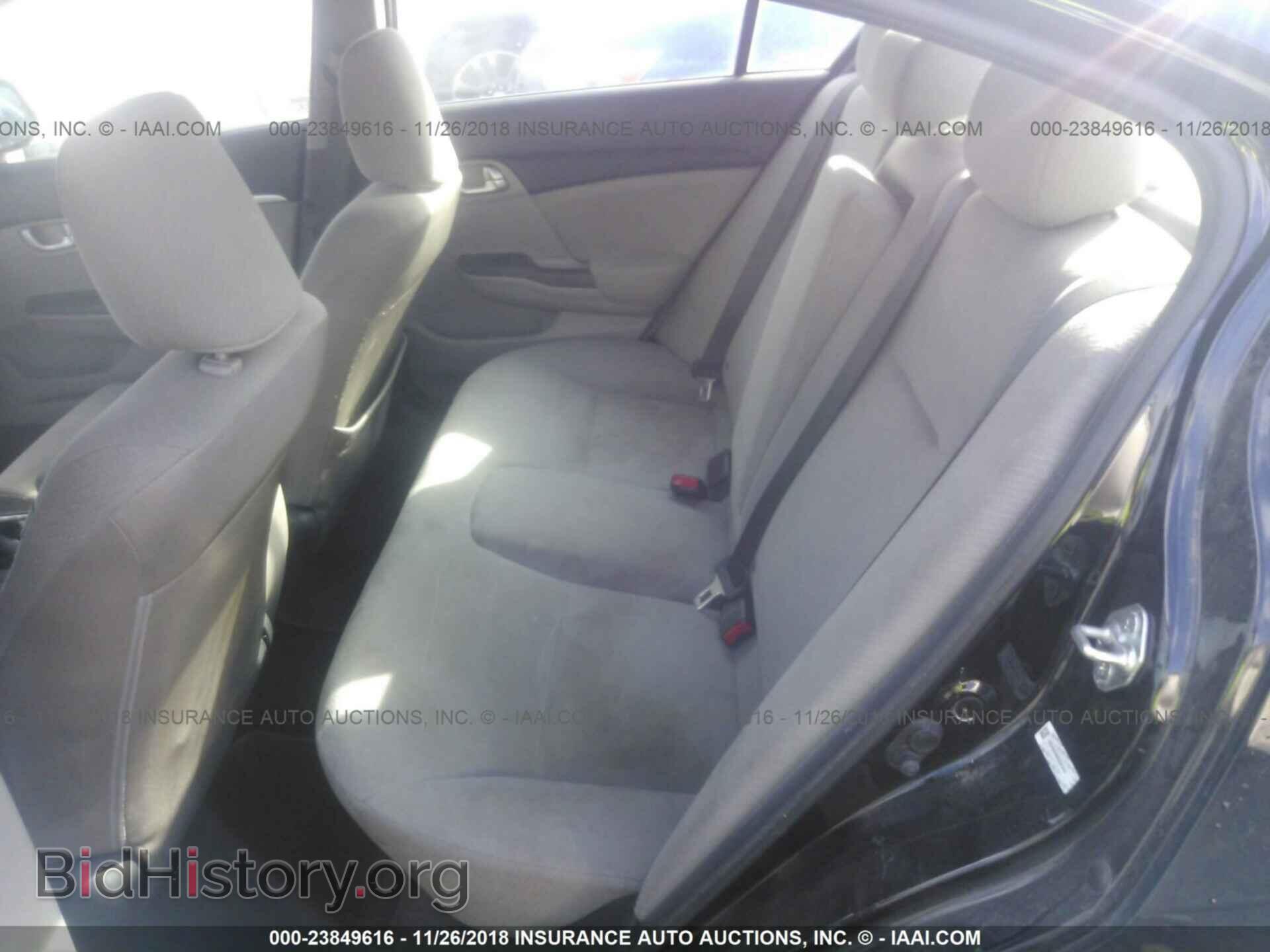 2013 HONDA CIVIC - VIN: 19XFB2F86DE081418 - Фото 8
