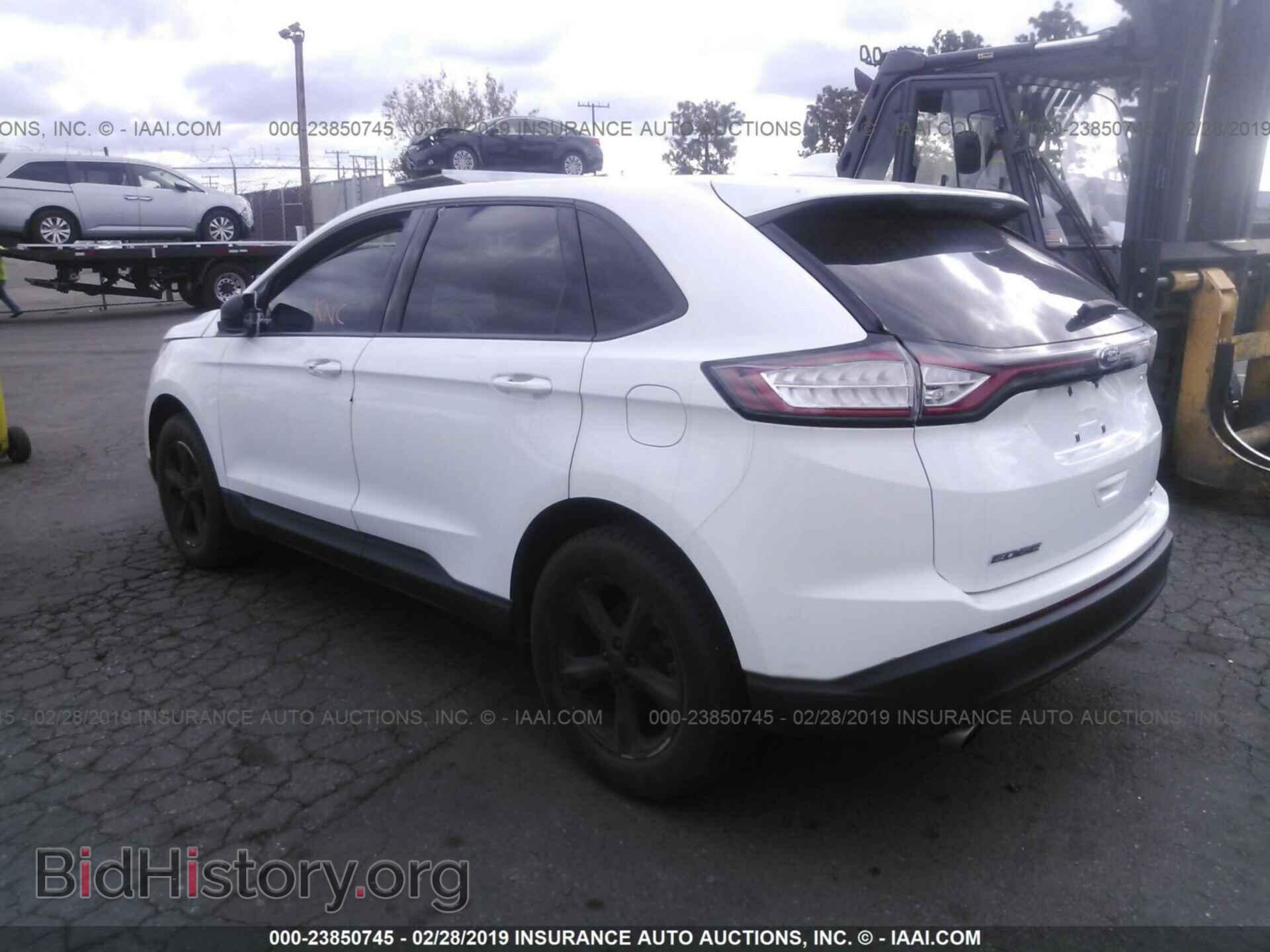 2015 FORD EDGE - VIN: 2FMTK3G9XFBC23906 - Фото 3