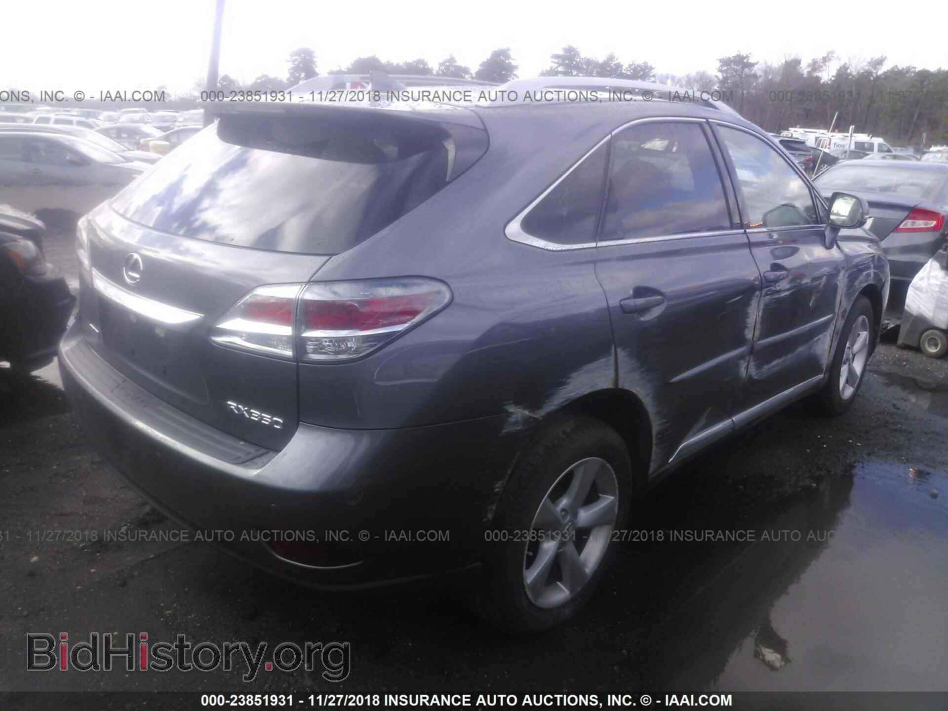 2015 LEXUS RX - VIN: 2T2BK1BA9FC277982 - Фото 4