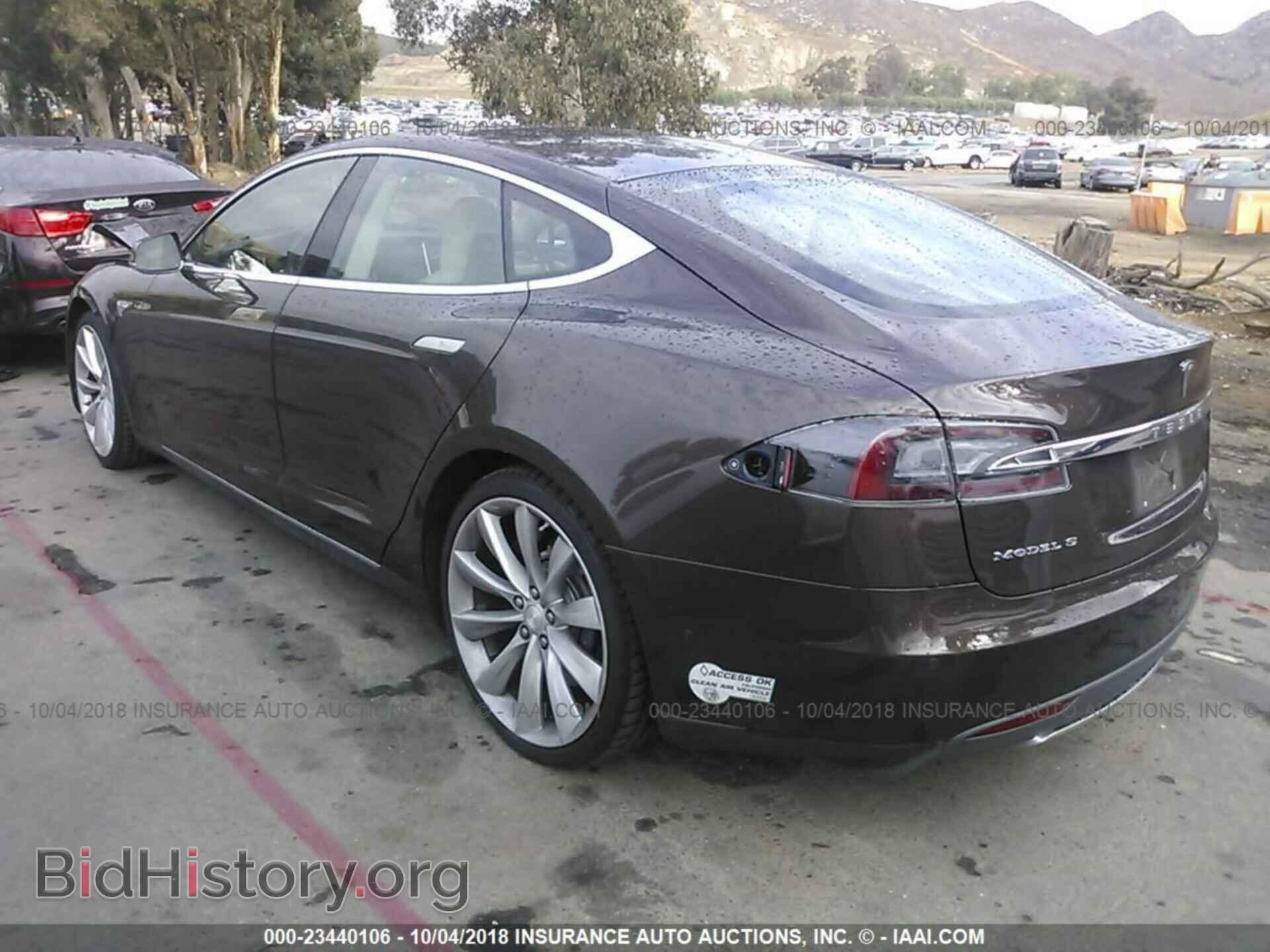 2014 TESLA MODEL S - VIN: 5YJSA1H18EFP57388 - Photo 3
