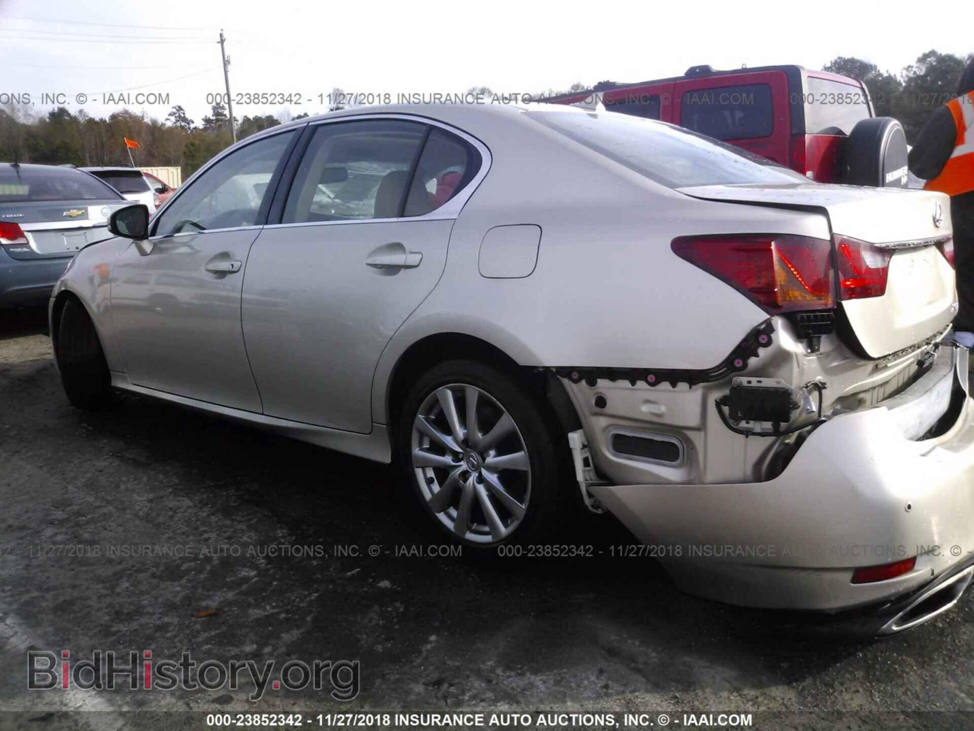 2013 LEXUS GS - VIN: JTHCE1BL1D5009552 - Фото 3