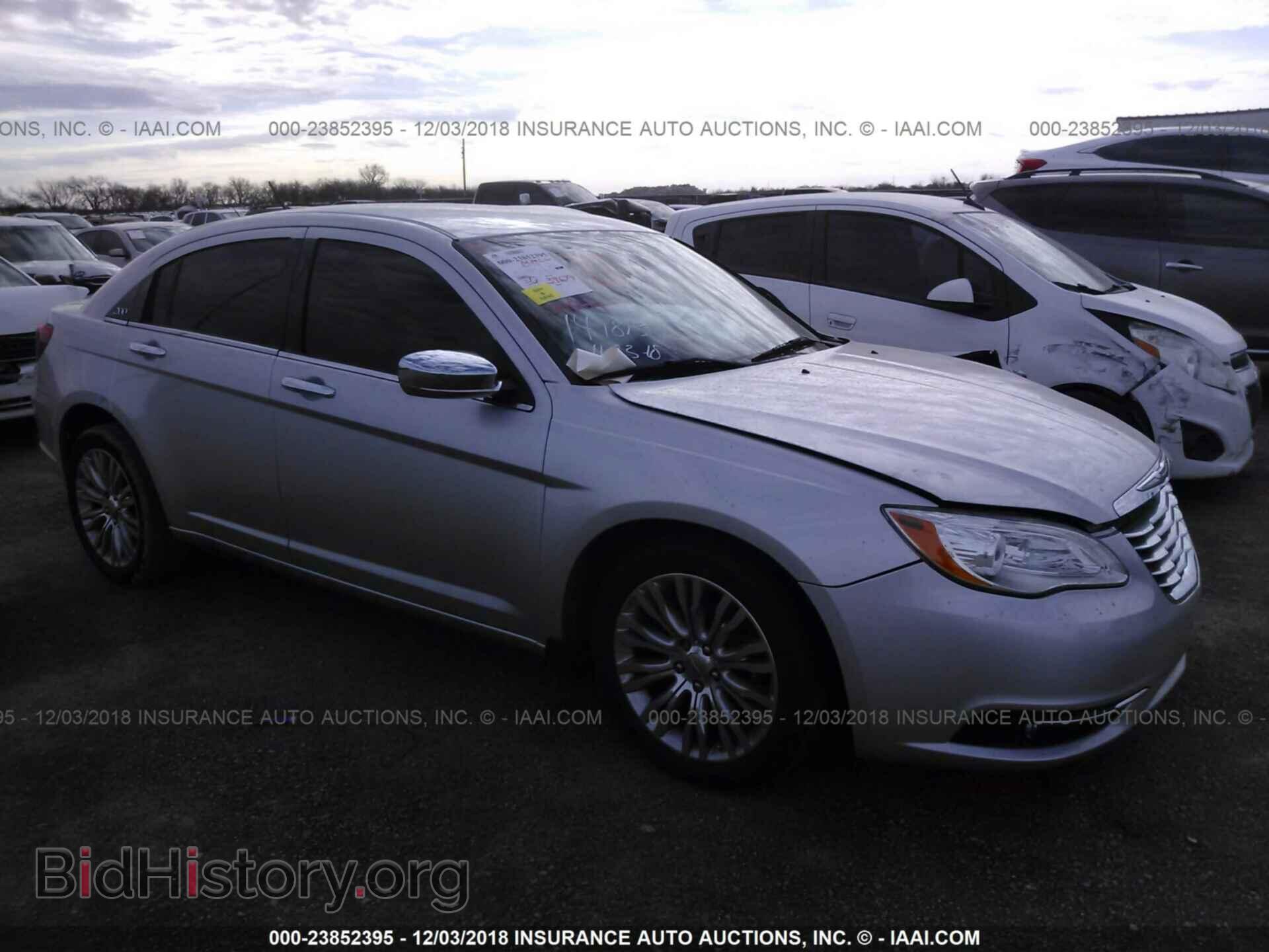 Фотография 1C3CCBCG6CN326812 - CHRYSLER 200 2012