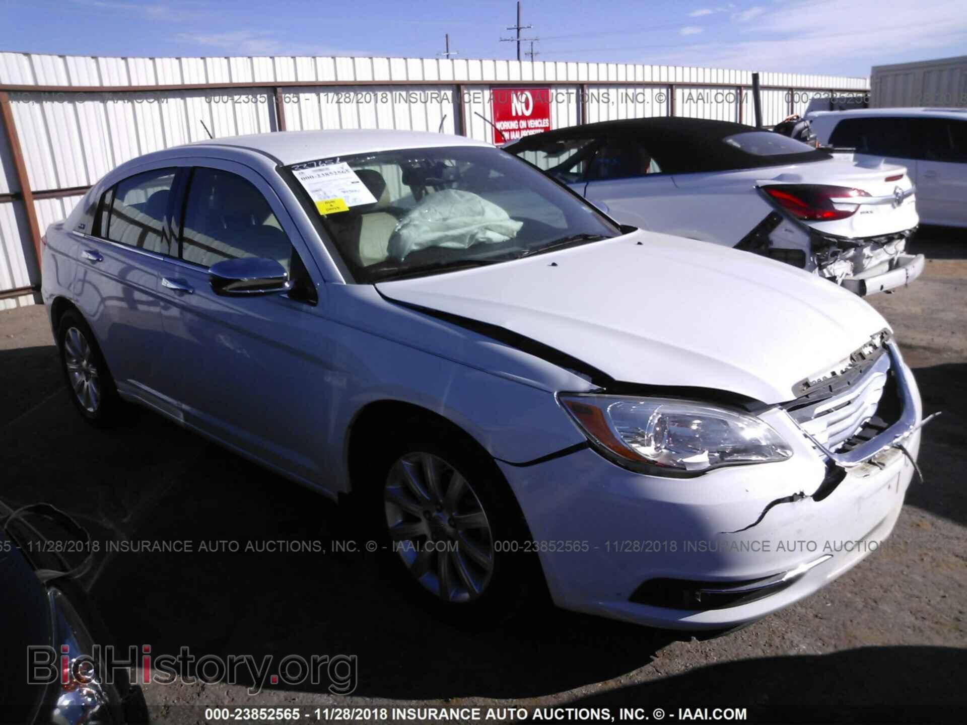 Photo 1C3CCBCB8DN604812 - CHRYSLER 200 2013