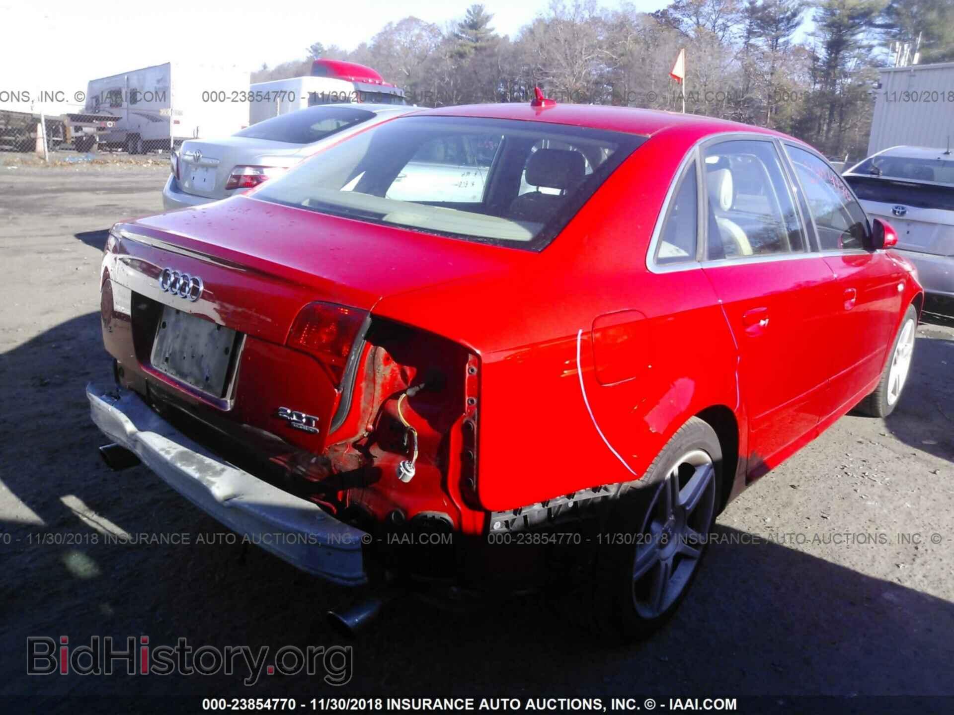 2008 AUDI A4 - VIN: WAUDF78E18A087662 - Photo 4