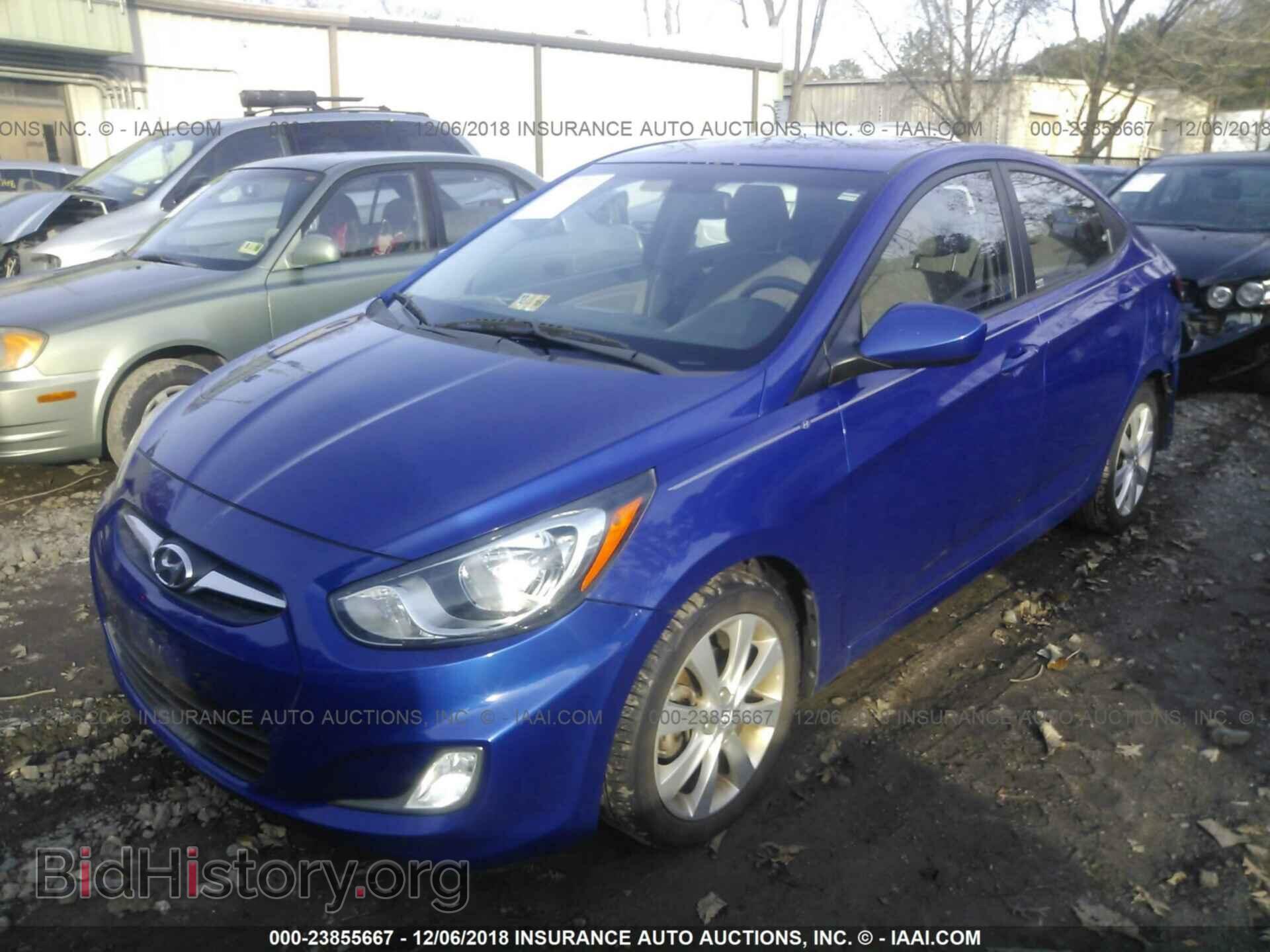 2012 HYUNDAI ACCENT - VIN: KMHCU4AE5CU226420 - Фото 2