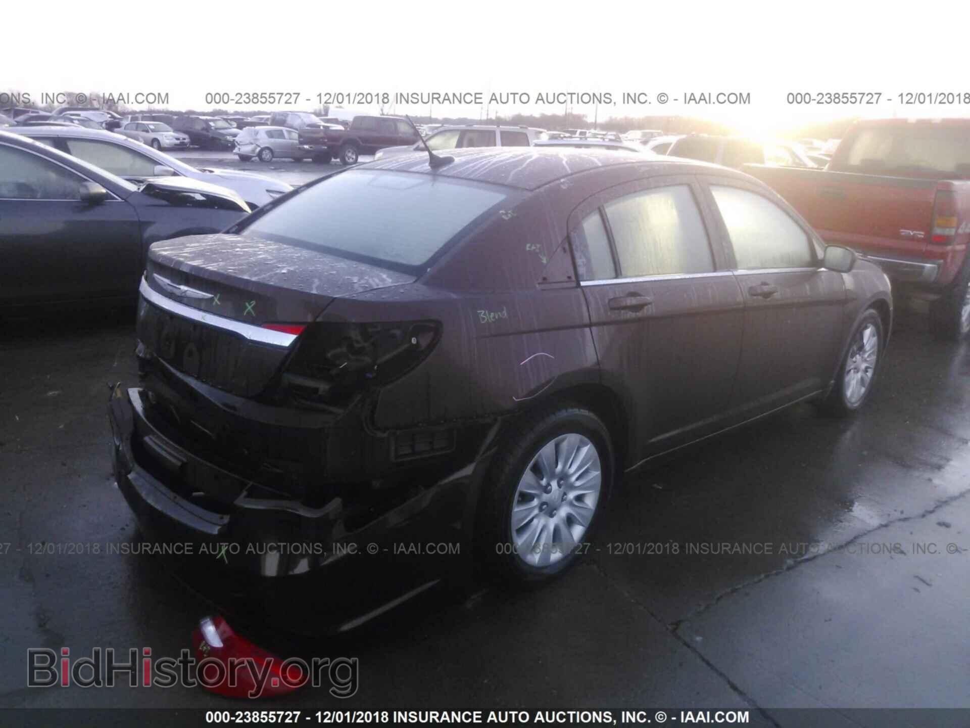 2013 CHRYSLER 200 - VIN: 1C3CCBAG3DN724354 - Фото 4