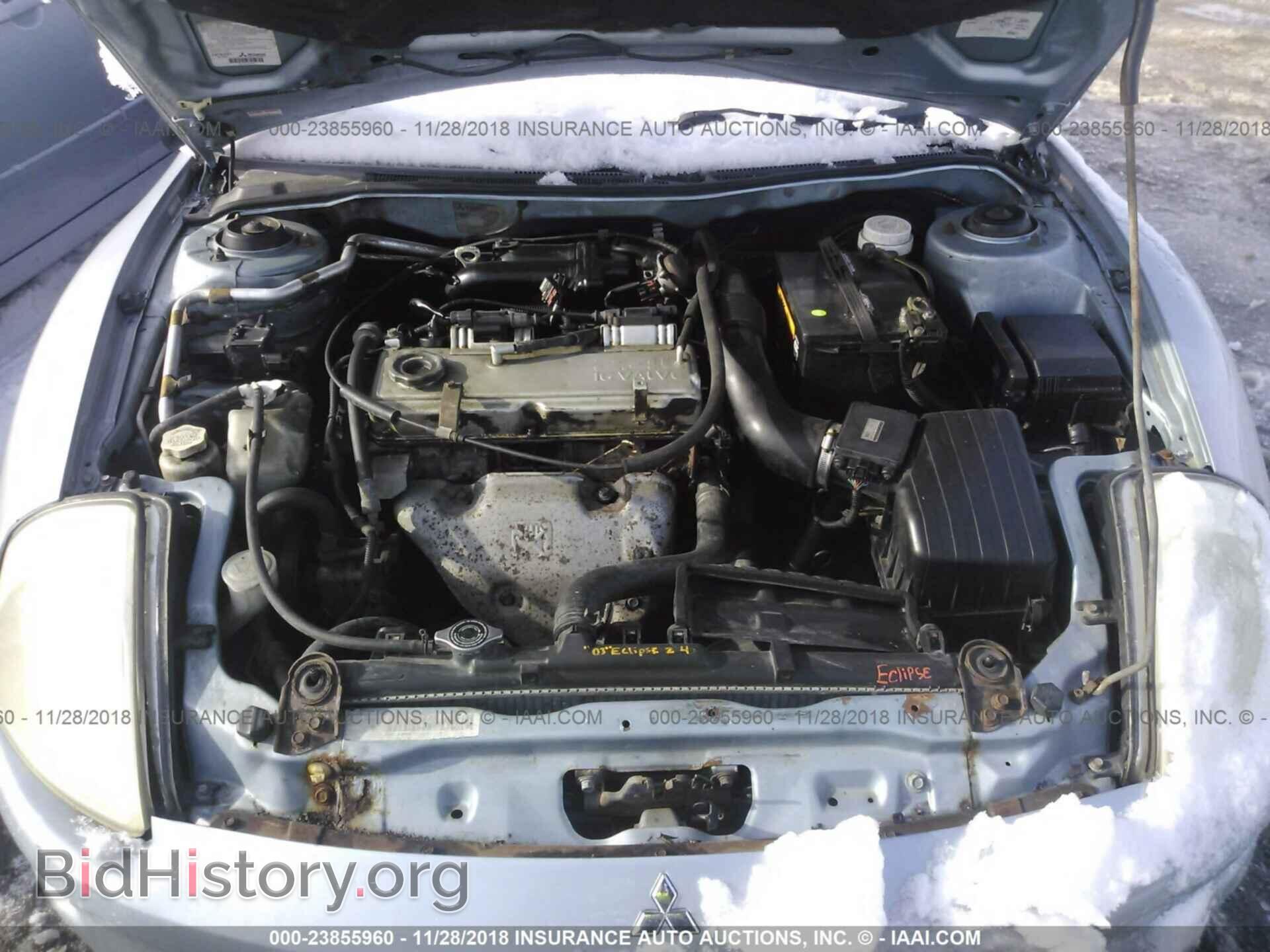 2003 MITSUBISHI ECLIPSE - VIN: 4A3AC44G13E027674 - Фото 10