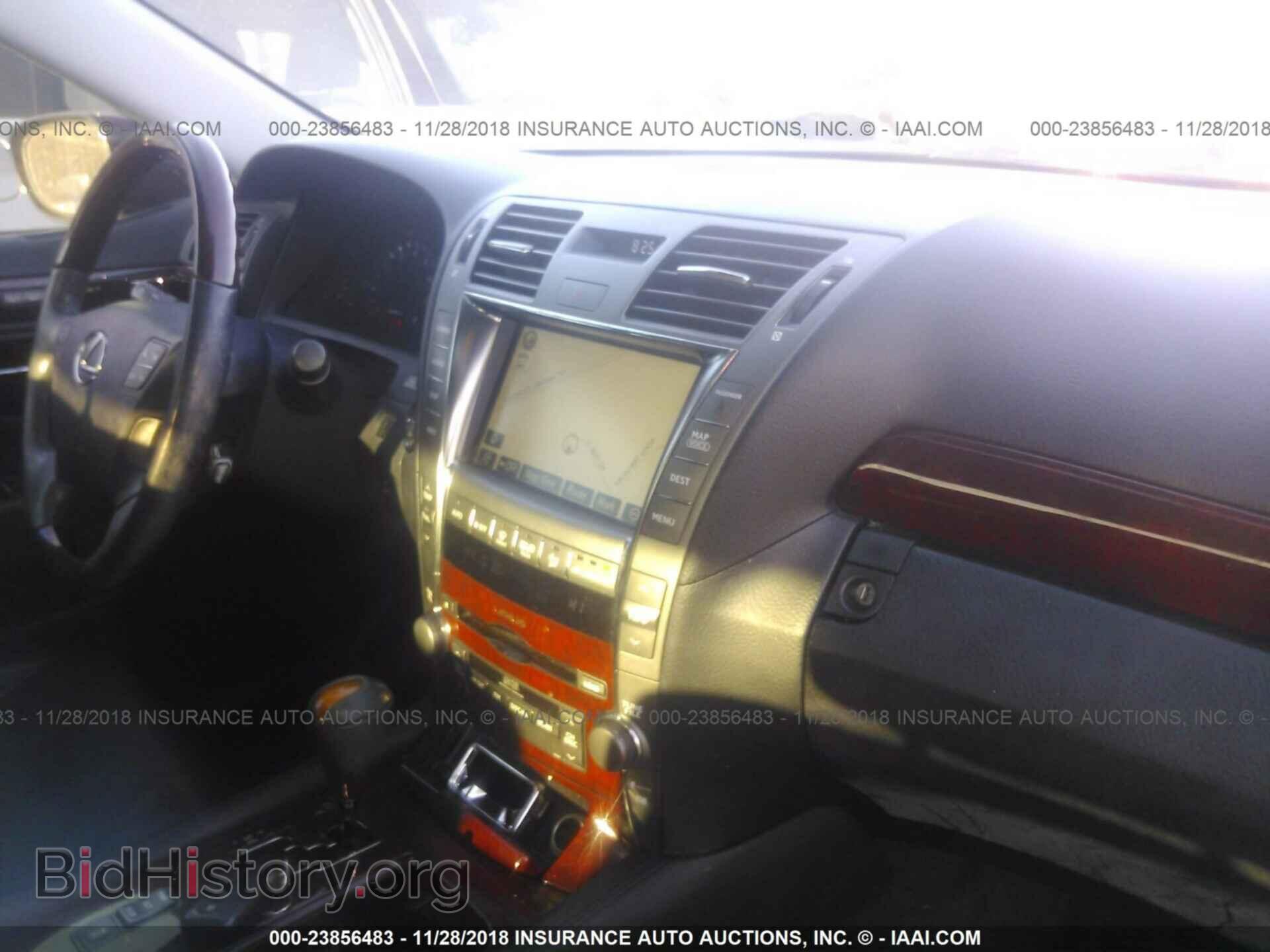 2008 LEXUS LS - VIN: JTHBL46F285073788 - Фото 5
