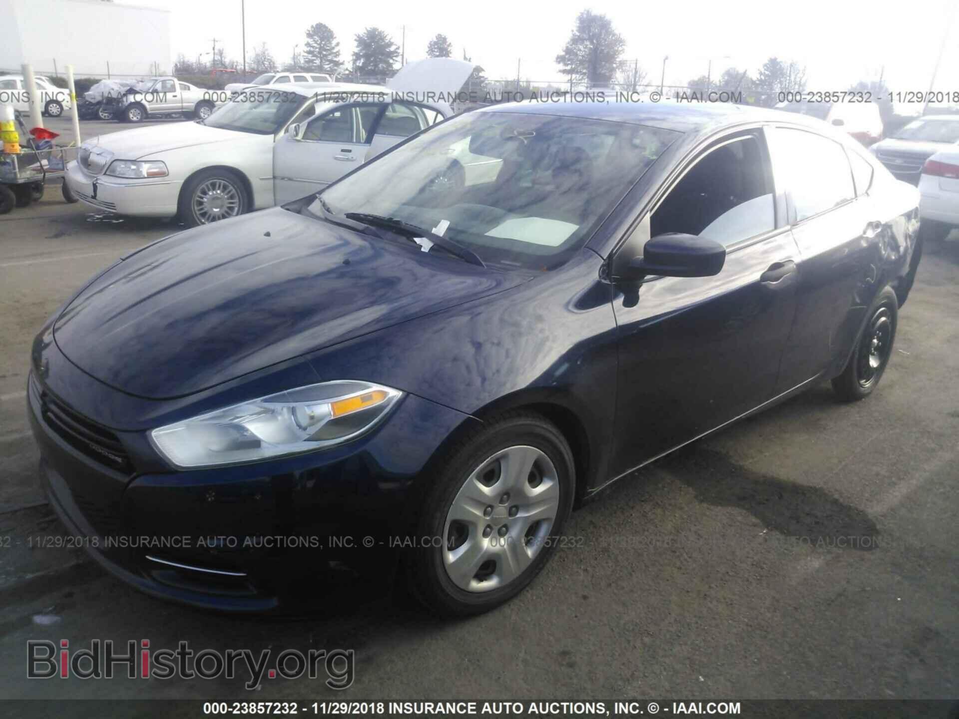 2013 DODGE DART - VIN: 1C3CDFAA3DD209800 - Фото 2