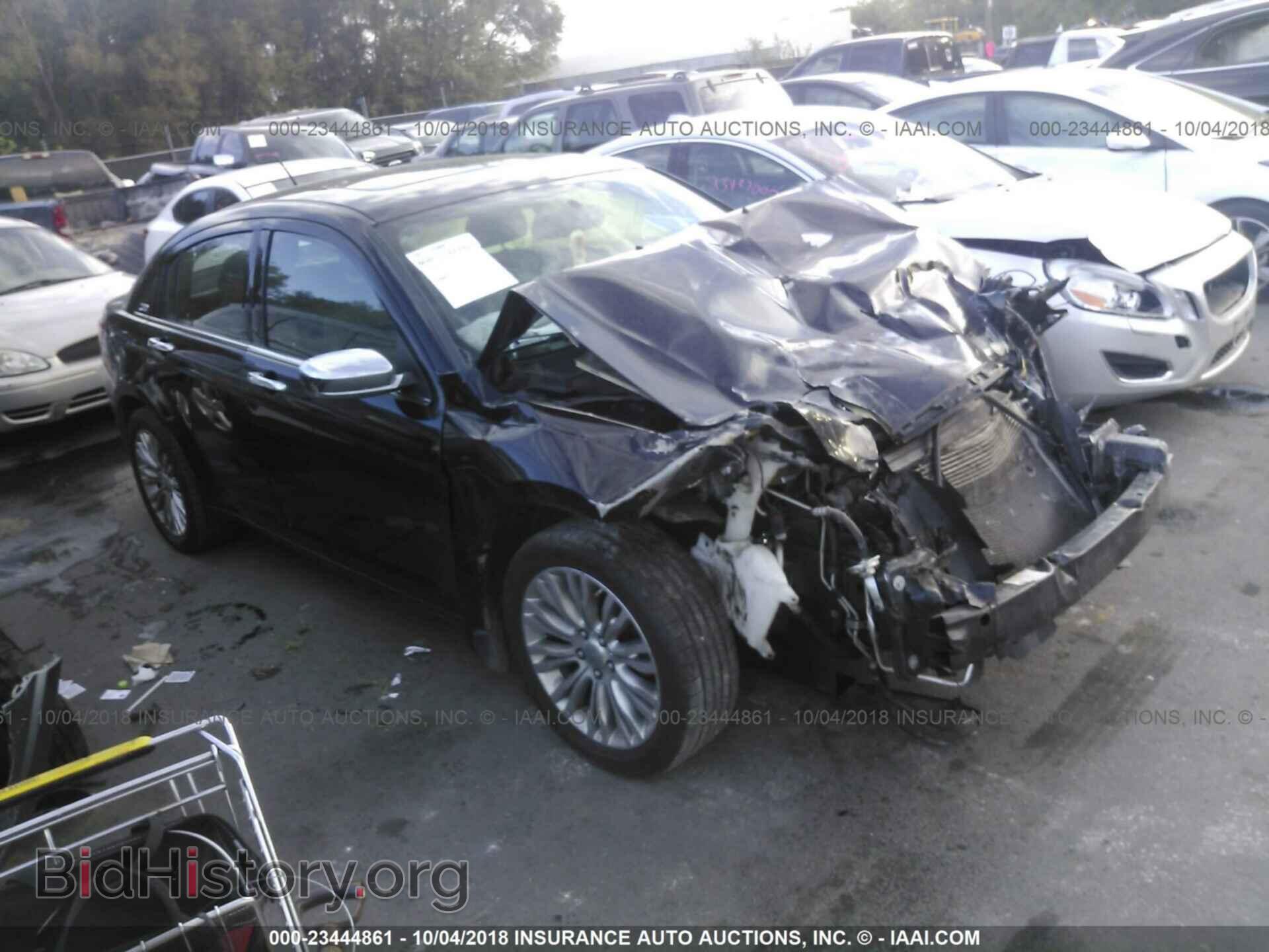 Фотография 1C3CCBCG9CN107505 - CHRYSLER 200 2012