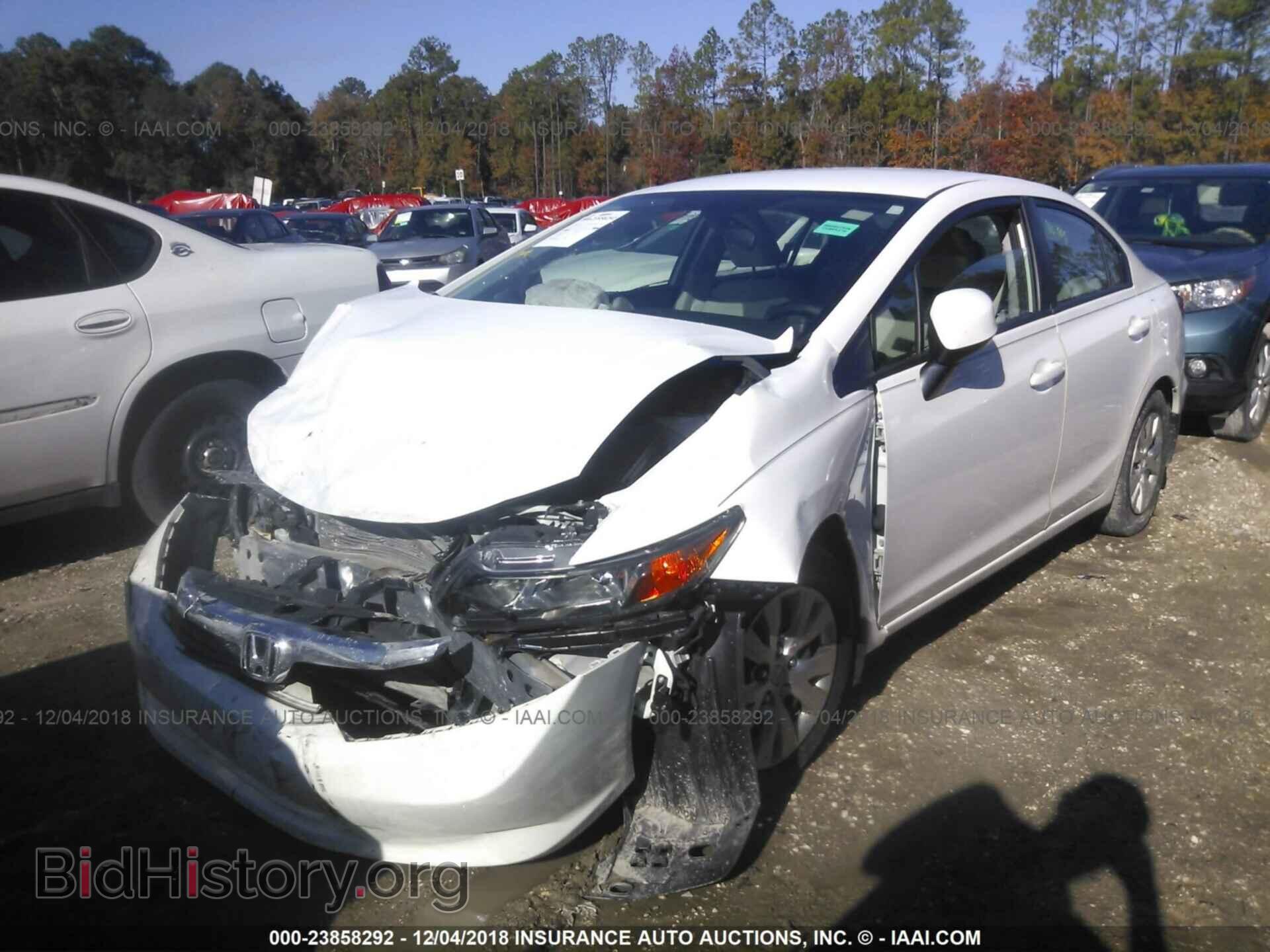2012 Honda Civic - VIN: 19XFB2F56CE025290 - Photo 2