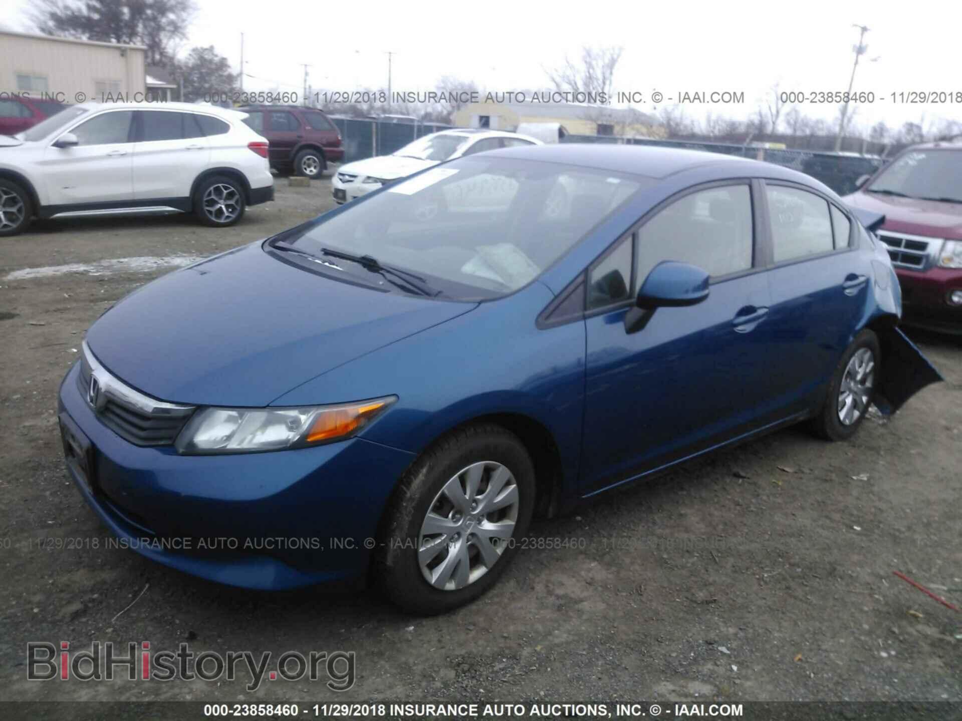 2012 Honda Civic - VIN: 19XFB2F54CE040189 - Photo 2