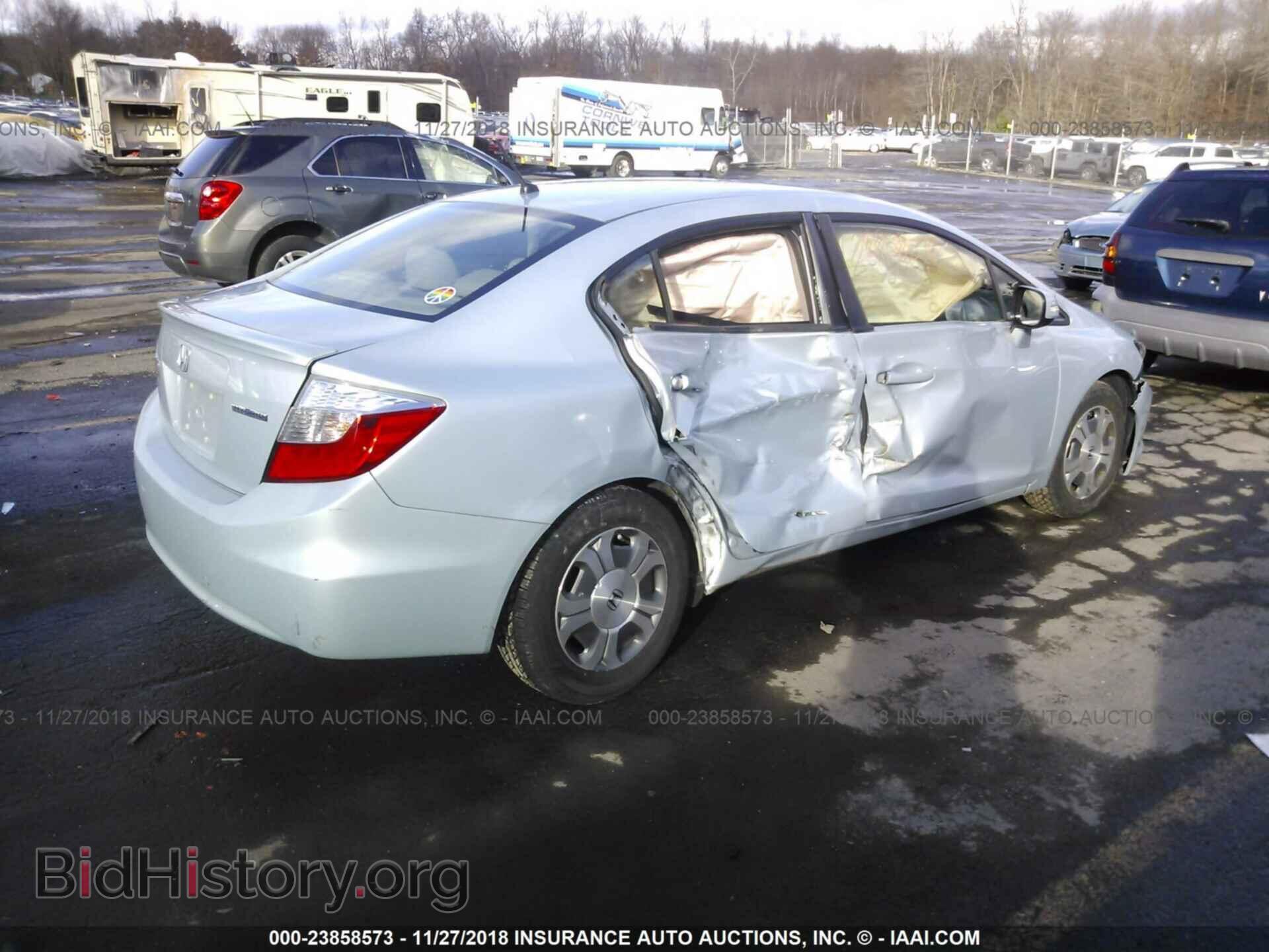 2012 Honda Civic - VIN: JHMFB4F37CS003255 - Photo 4