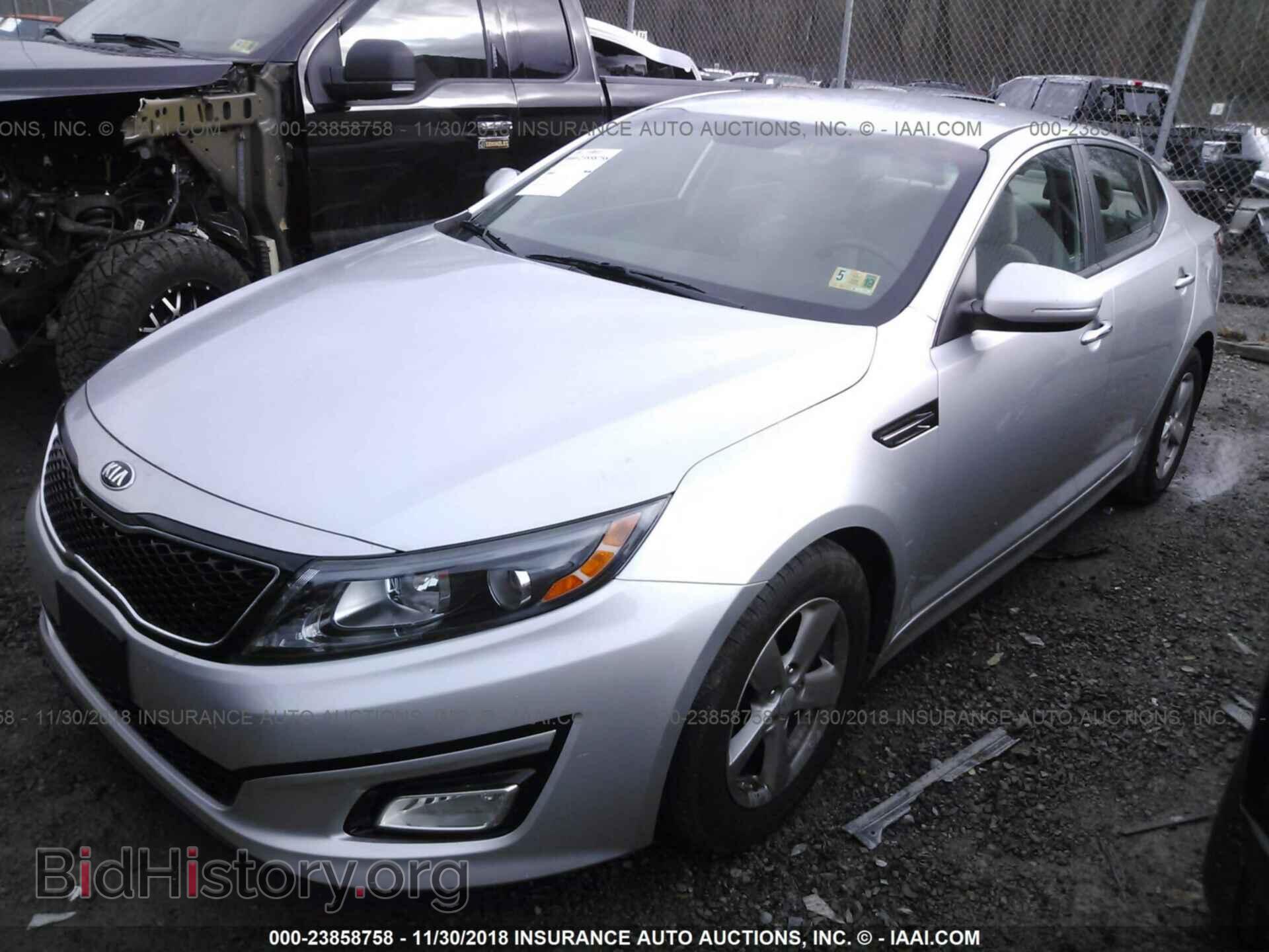 2015 KIA OPTIMA - VIN: 5XXGM4A77FG425650 - Фото 2