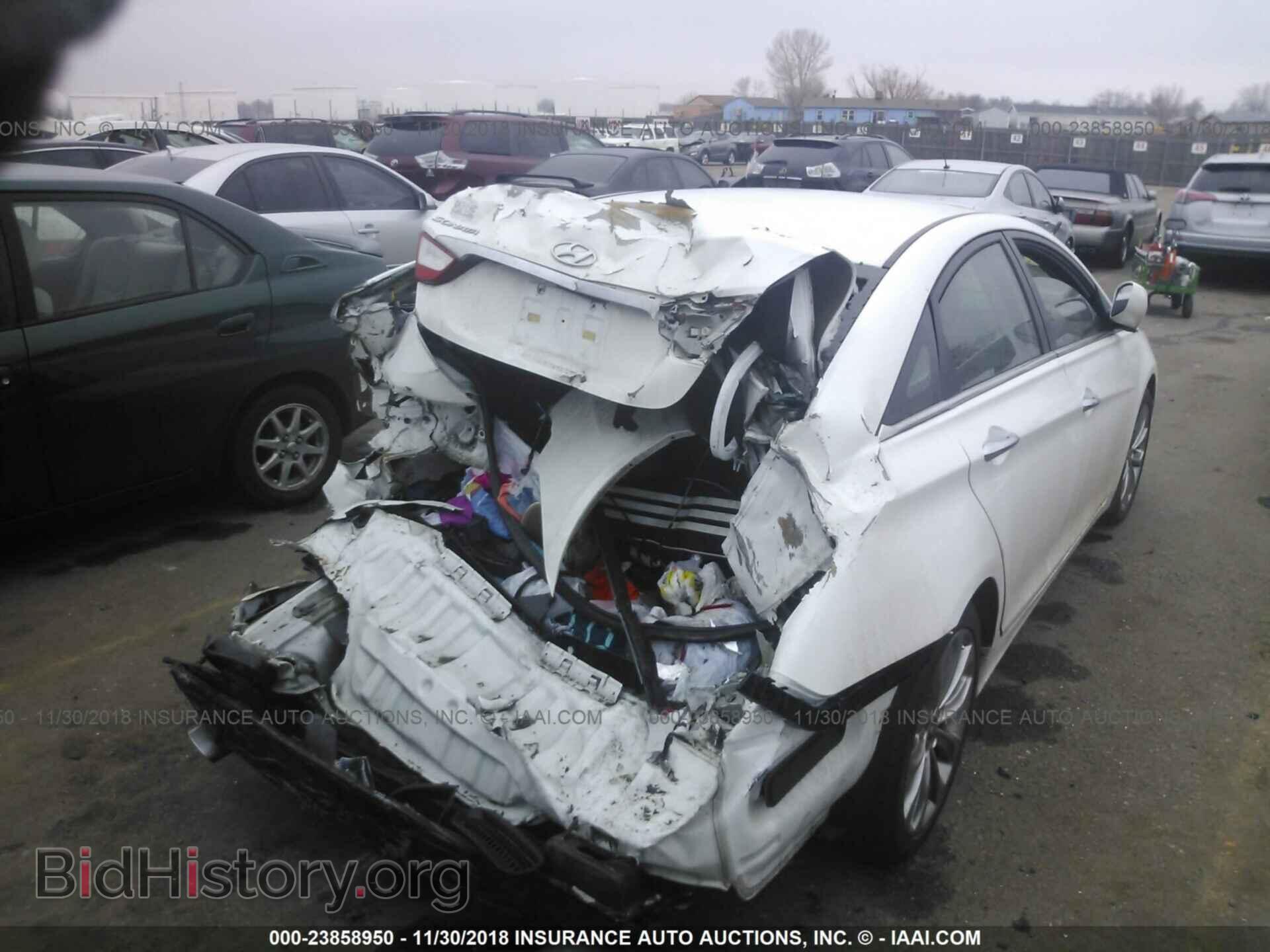 2012 HYUNDAI SONATA - VIN: 5NPEC4AC5CH412287 - Фото 4