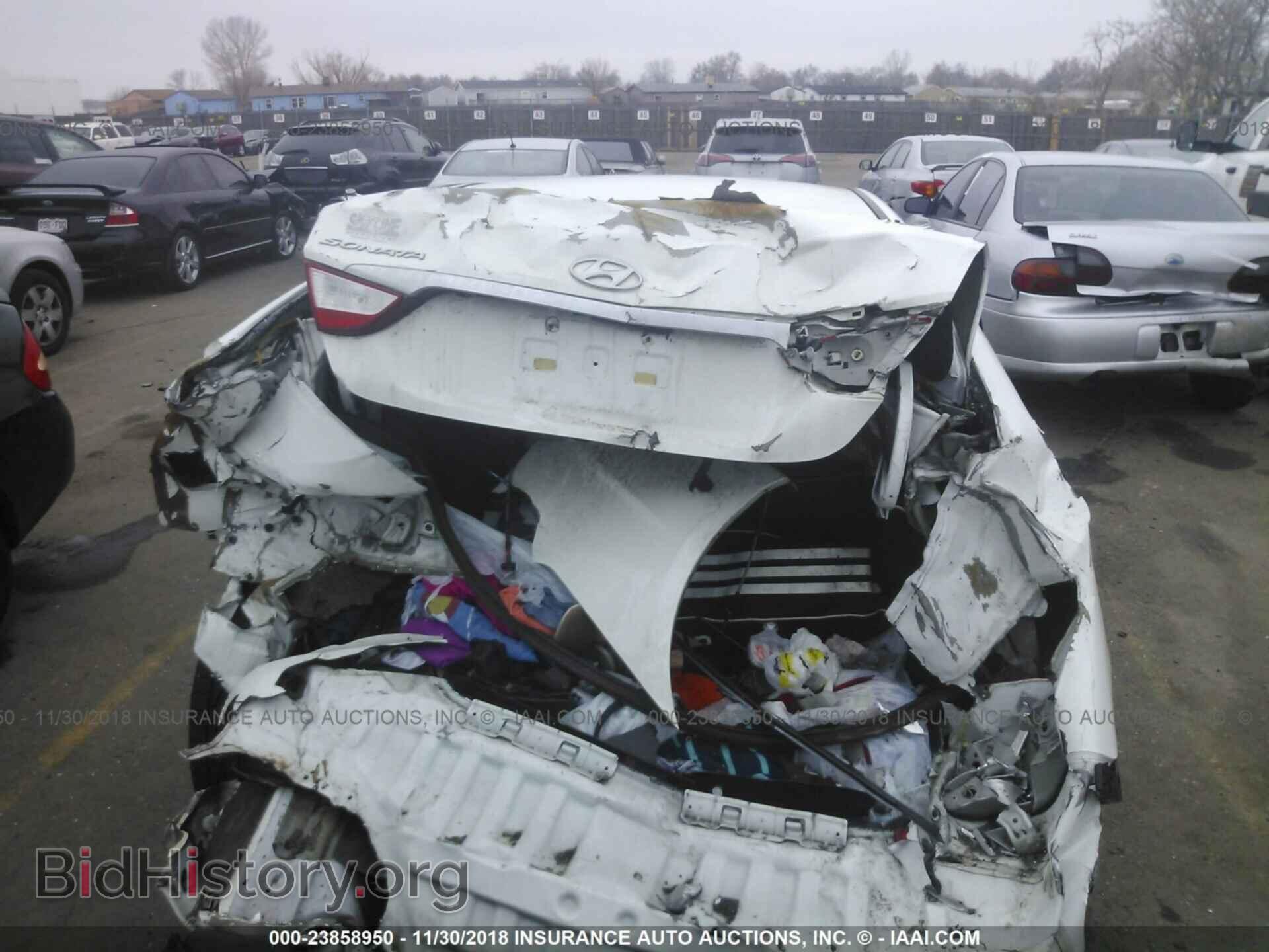 2012 HYUNDAI SONATA - VIN: 5NPEC4AC5CH412287 - Фото 6