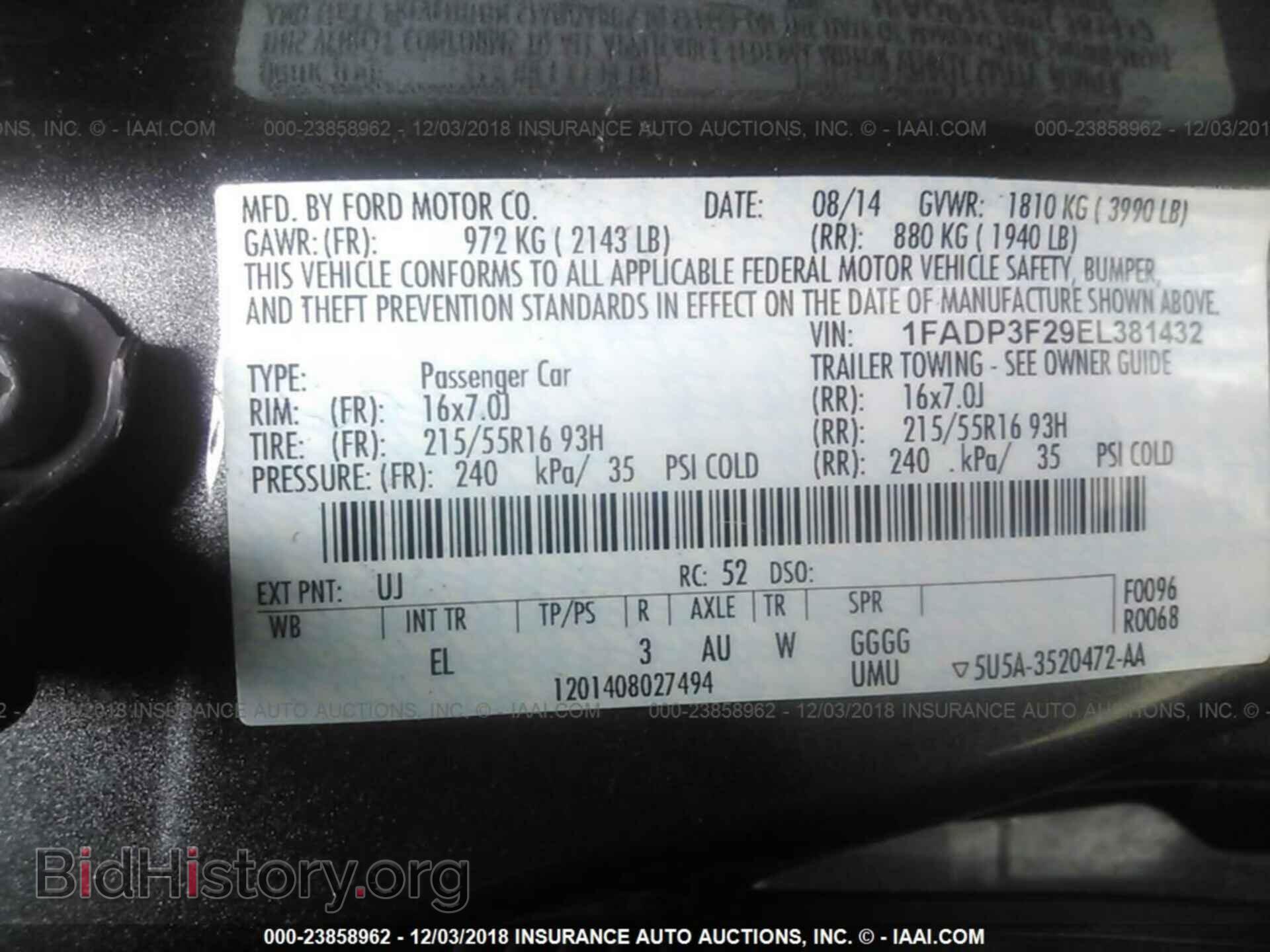 2014 Ford Focus - VIN: 1FADP3F29EL381432 - Photo 9