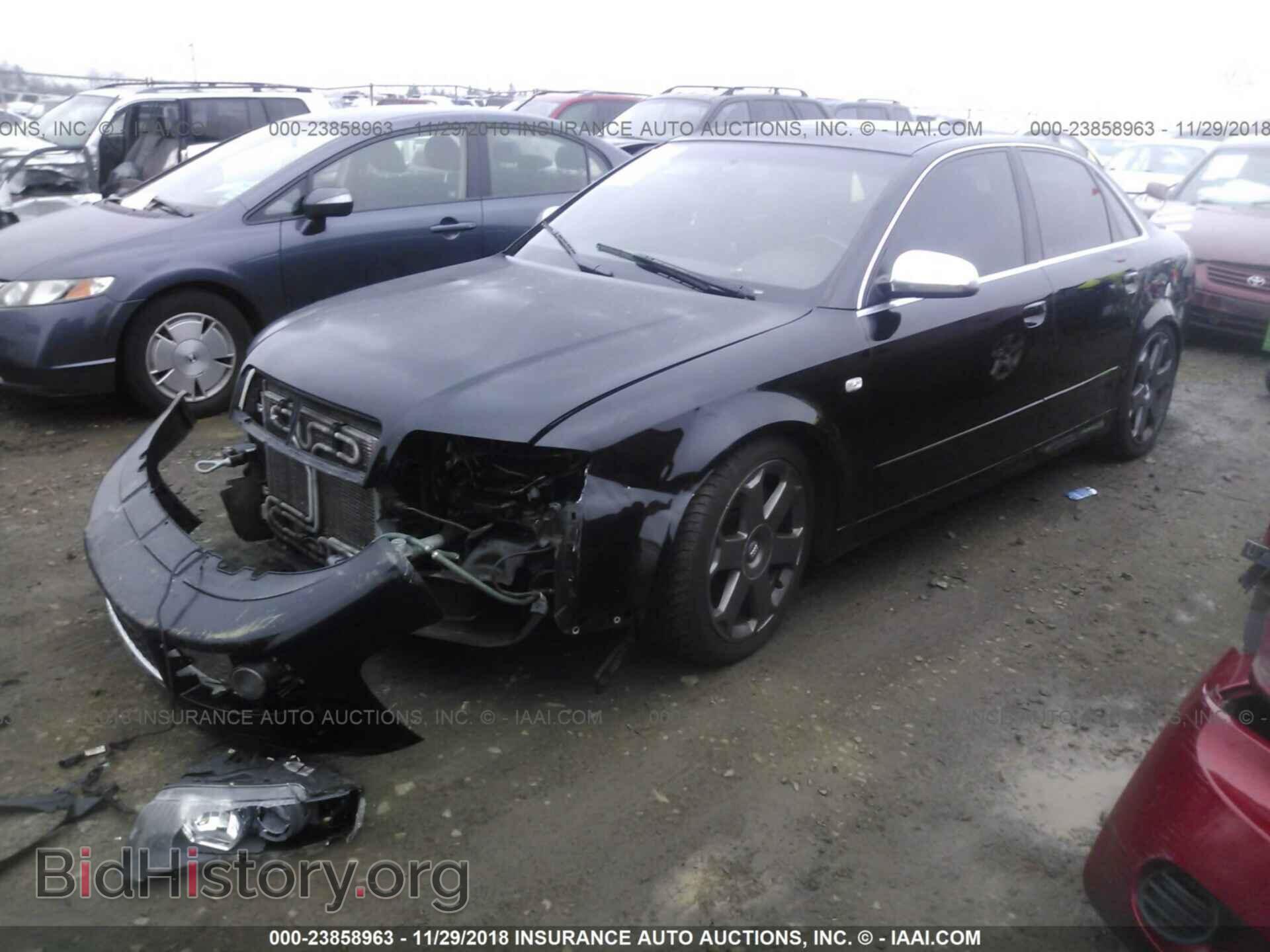 2004 AUDI S4 - VIN: WAUPL68EX4A090702 - Фото 2