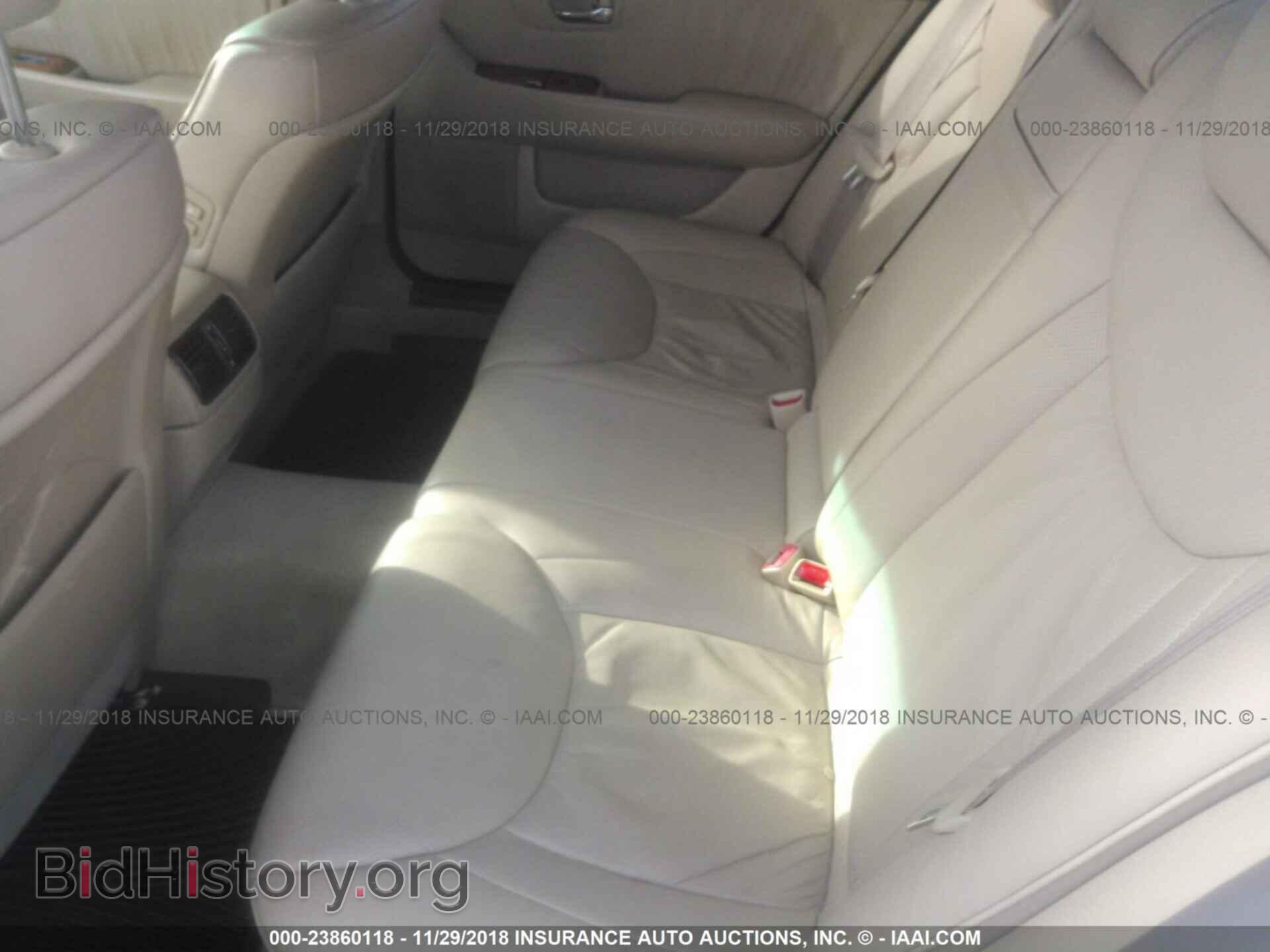 2005 LEXUS LS - VIN: JTHBN36F855014826 - Фото 8
