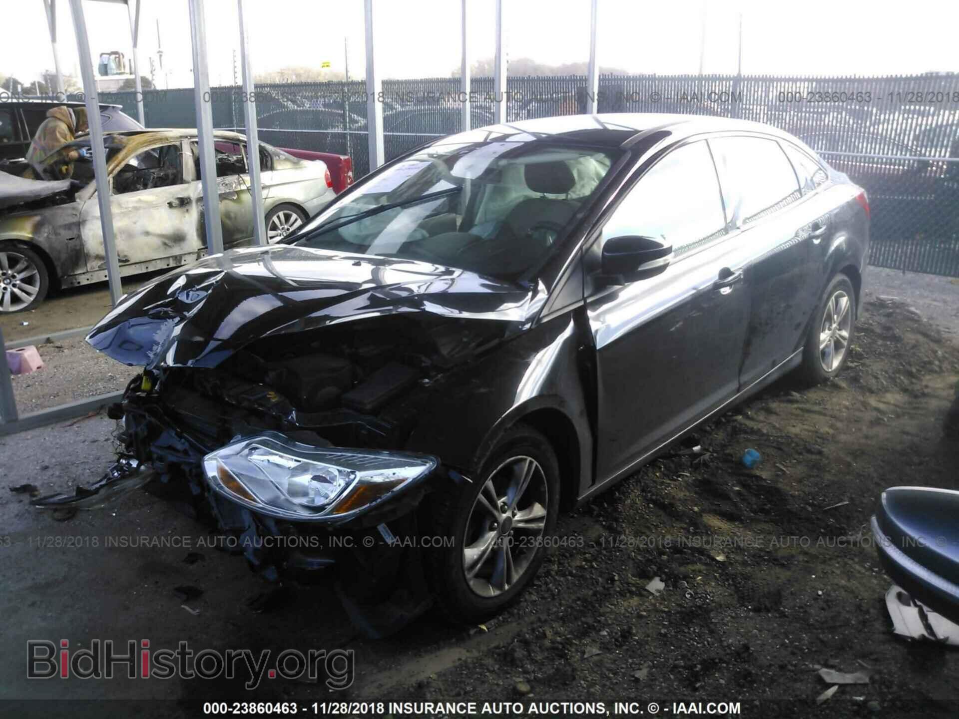 2014 FORD FOCUS - VIN: 1FADP3F20EL166148 - Фото 2